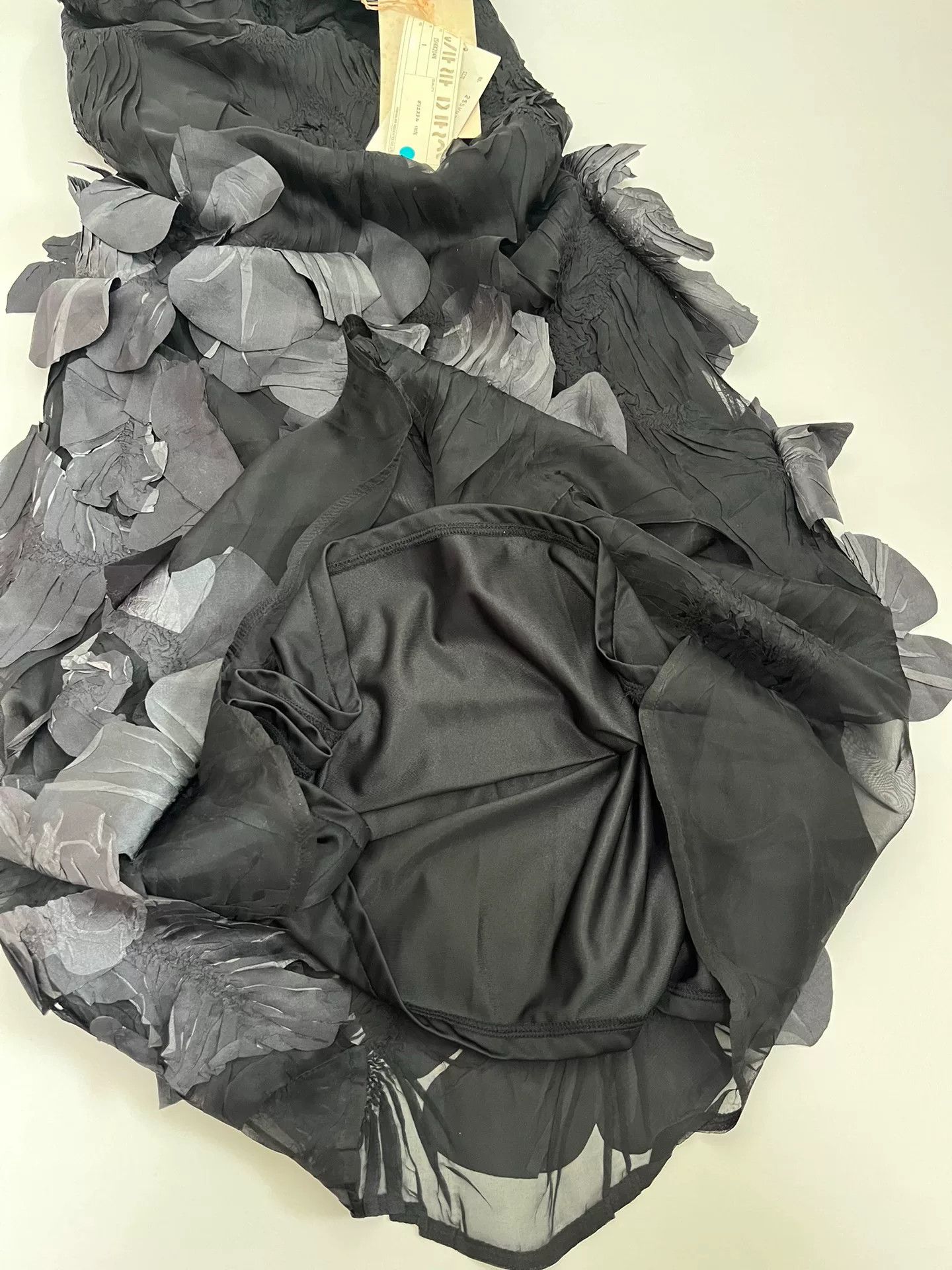 Other YOSHIKI HISHINUMA Black Floral Skirt Size 36" / US 14 / IT 50 - 5 Thumbnail