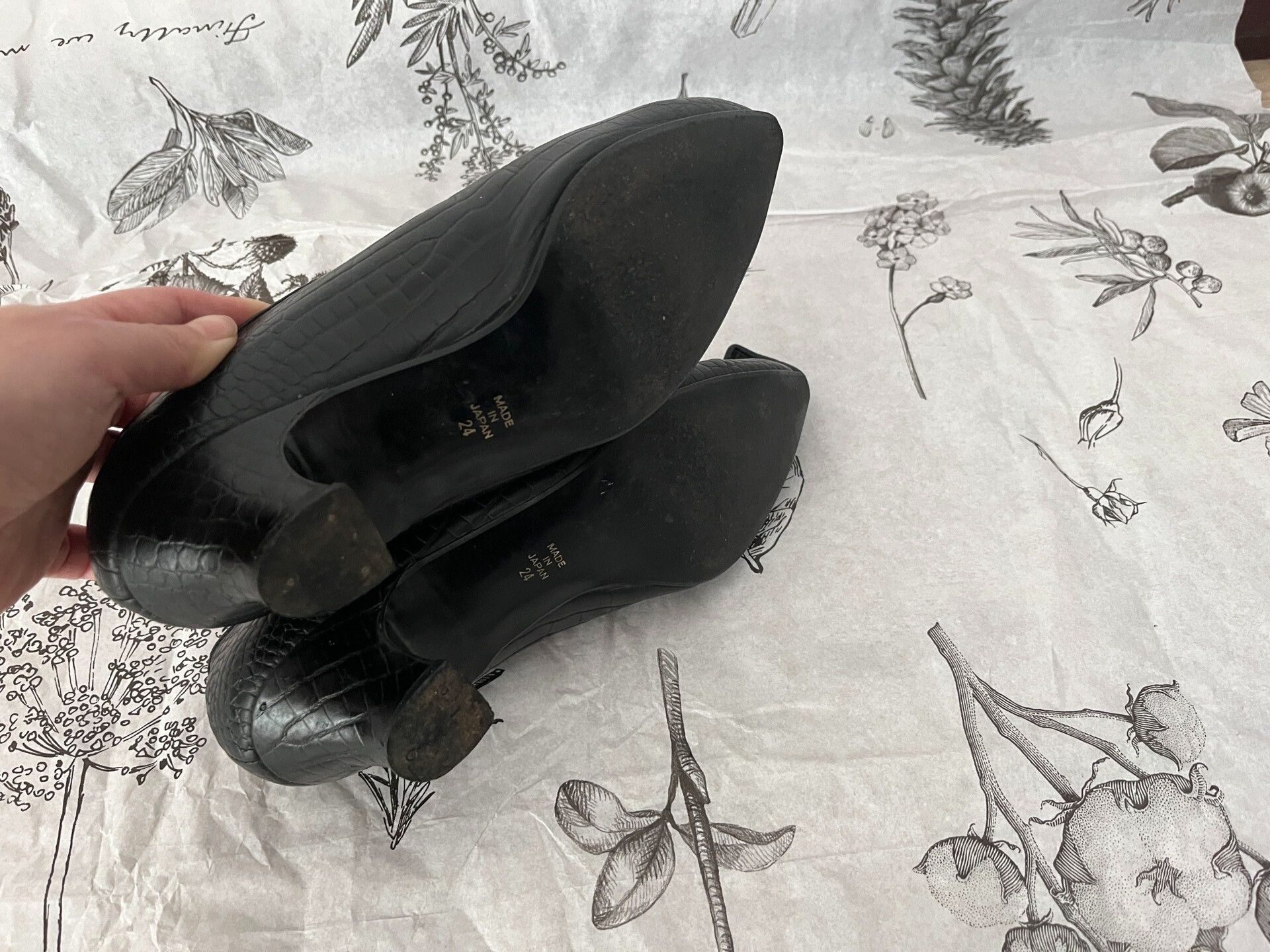 Other KOJI KUGA Pointed Toe Leather Boots Size US 7 / IT 37 - 7 Thumbnail