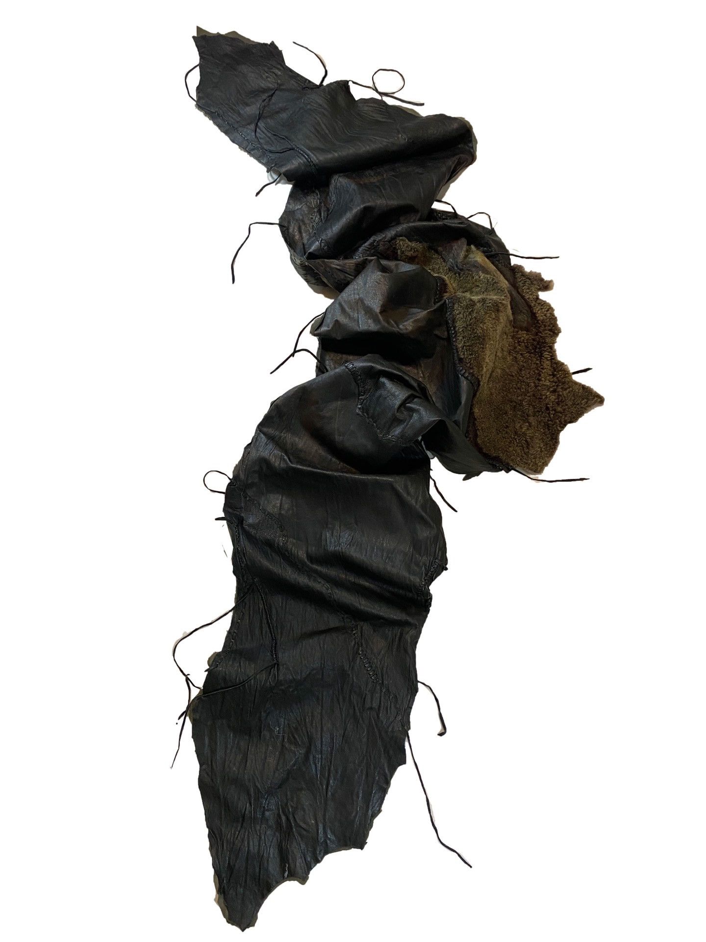 Other 14th Addition Leather Scarf Size ONE SIZE - 2 Thumbnail
