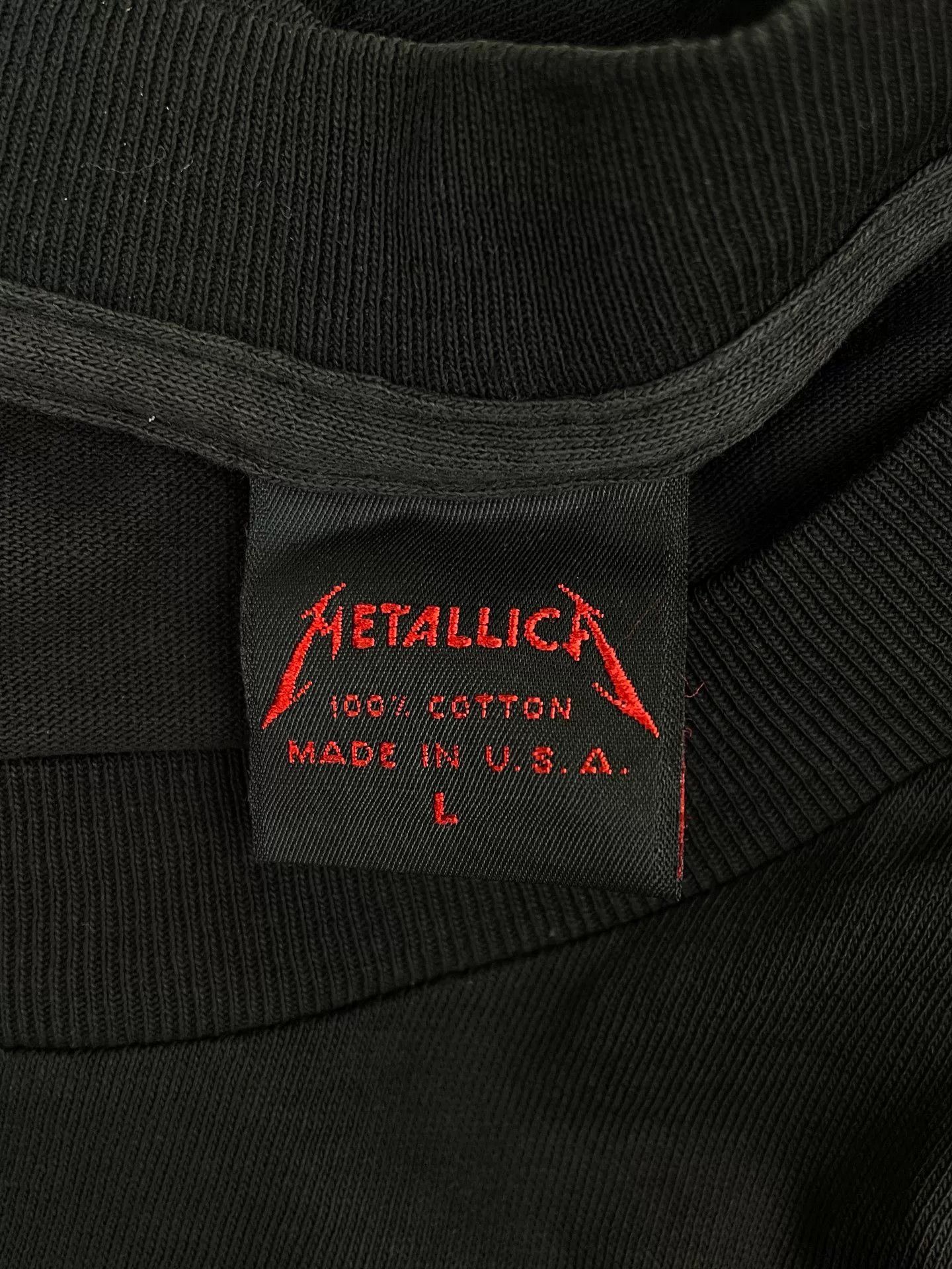Other Metallica Black Short-Sleeve Classic Stick Figure Size US L / EU 52-54 / 3 - 3 Thumbnail