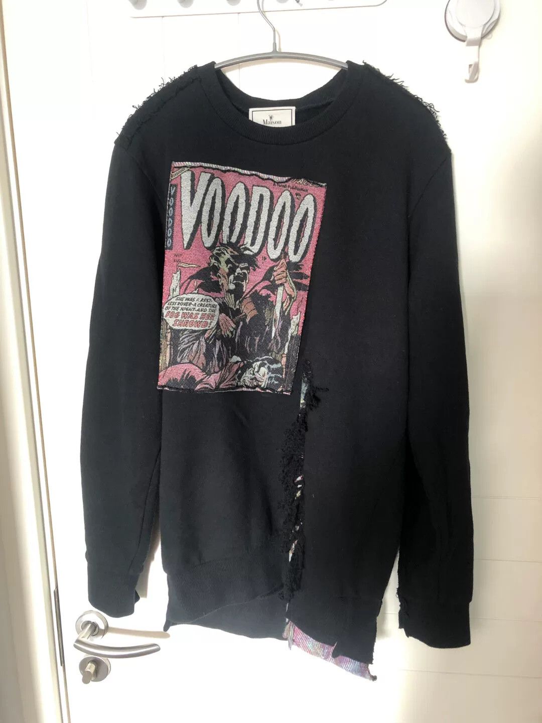 Maison MIHARA YASUHIRO Maison Mihara Yasuhiro 16AW Distressed Crewneck Size US S / EU 44-46 / 1 - 2 Thumbnail