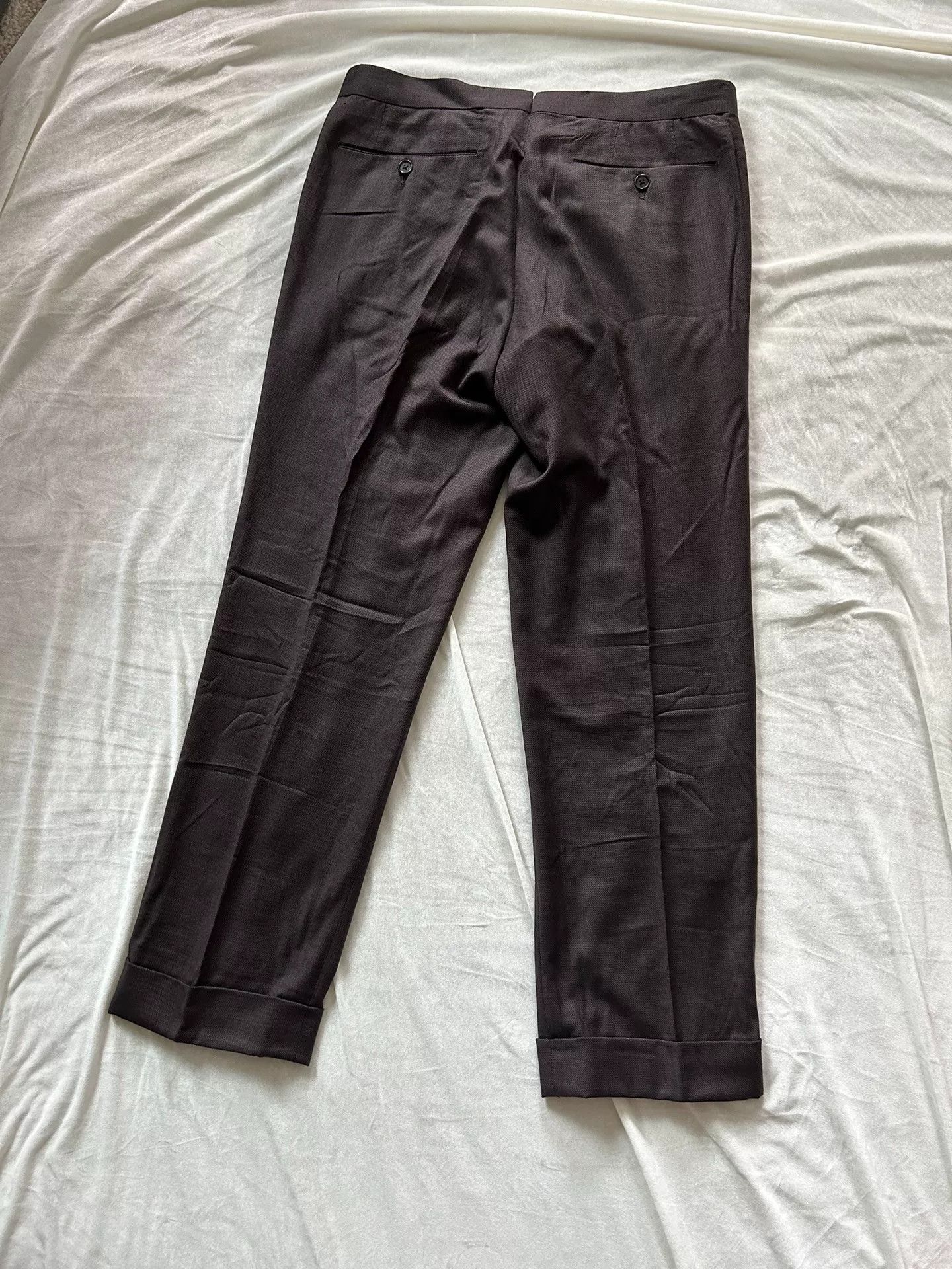 Other Ring Jacket Brown Wool Trousers Size US 30 / EU 46 - 2 Thumbnail