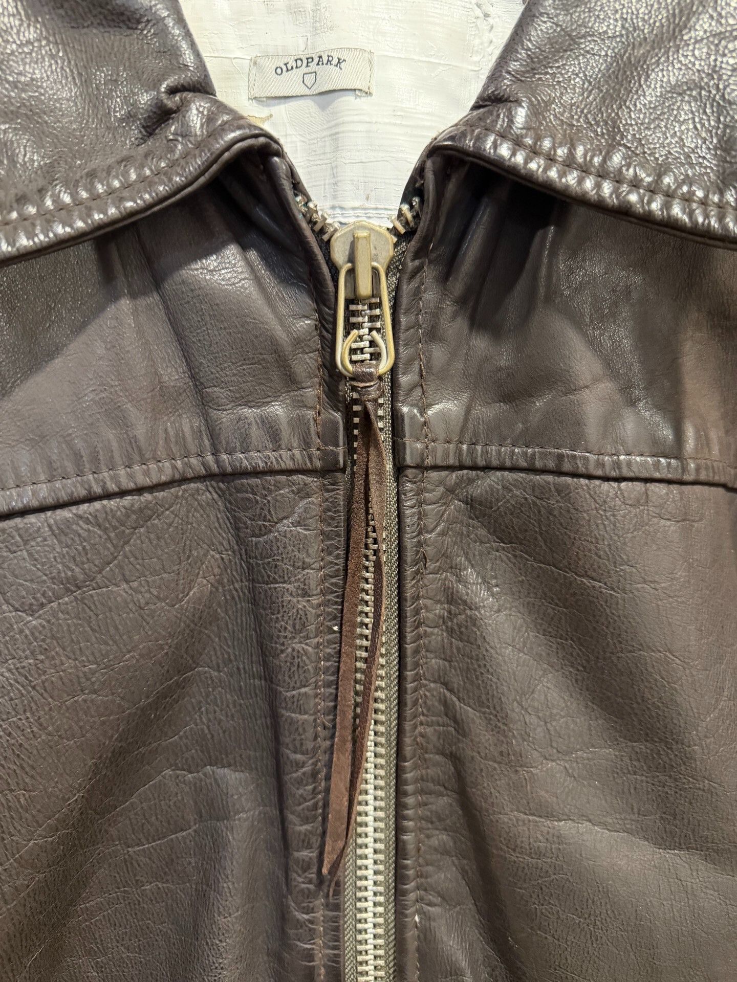 Vintage Rebuilt Vintage Leather Jacket Size US L / EU 52-54 / 3 - 7 Thumbnail