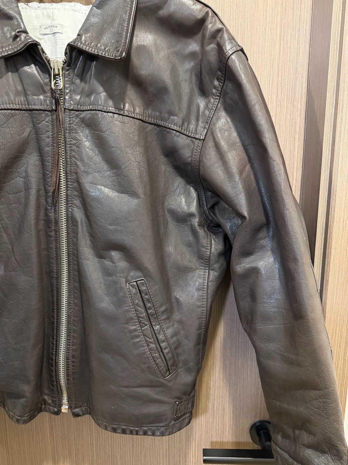 Vintage Rebuilt Vintage Leather Jacket Size US L / EU 52-54 / 3 - 4 Thumbnail