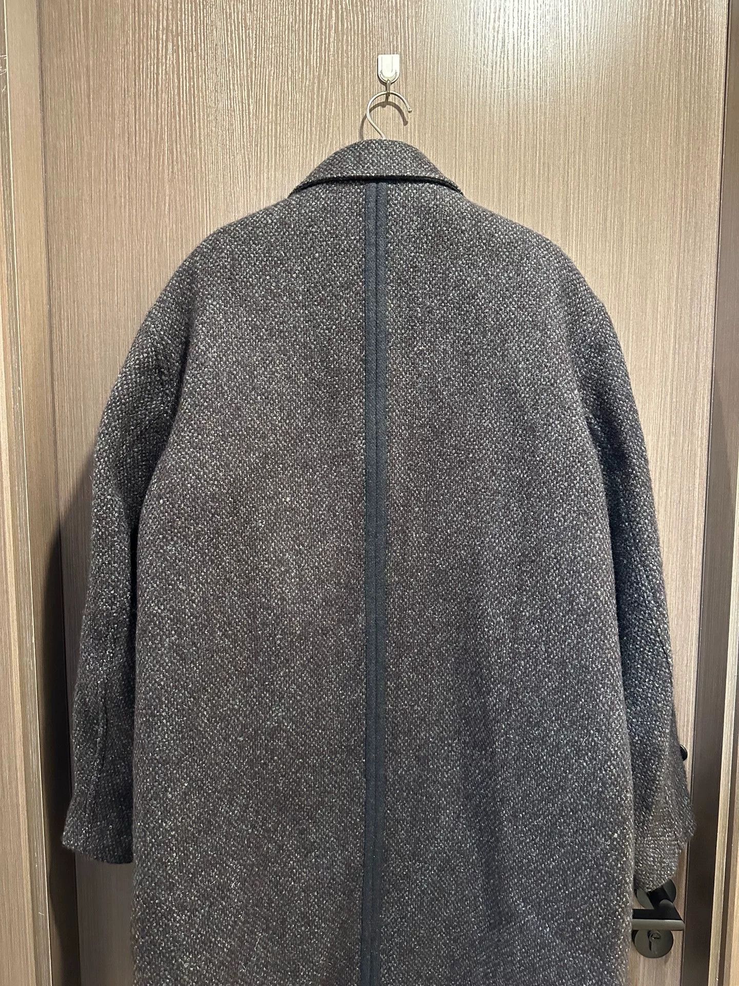 Vintage COMMON SCENTS Balmacaan Wool Blend Long Coat Size US XL / EU 56 / 4 - 6 Thumbnail