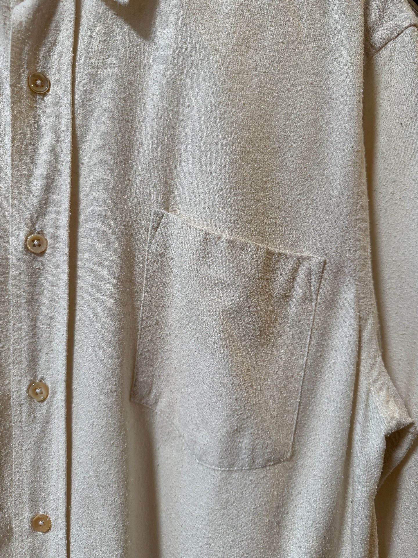 Vintage Legacy Terry Cloth White Shirt Size 50 Size US M / EU 48-50 / 2 - 4 Thumbnail