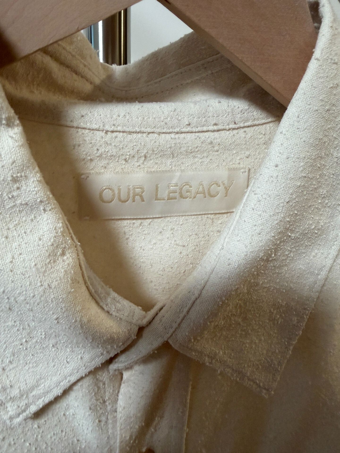 Vintage Legacy Terry Cloth White Shirt Size 50 Size US M / EU 48-50 / 2 - 5 Thumbnail