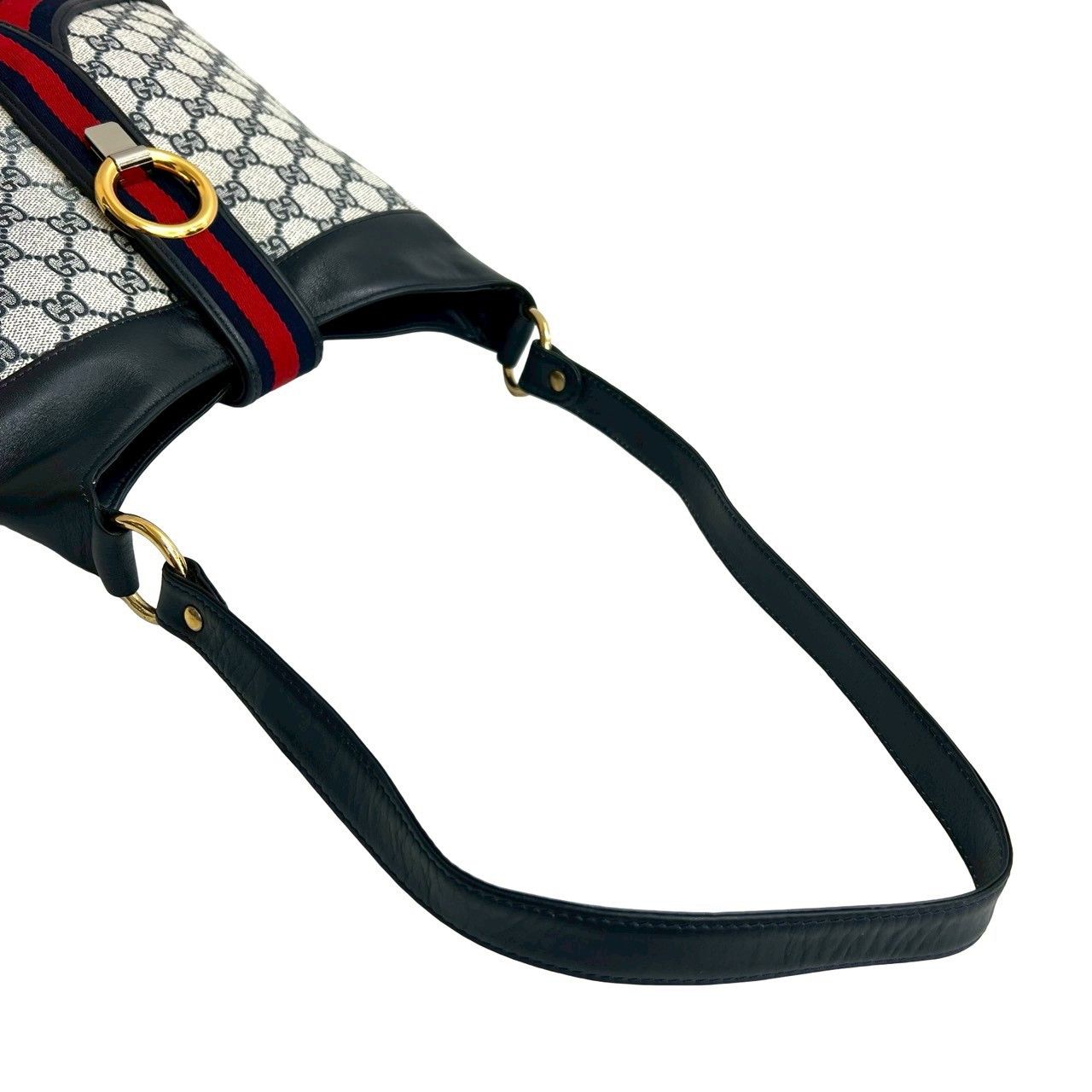 Gucci Gucci Gucci Old Gucci PVC Leather Shoulder Bag Leather Shoulder Bag DUTY FREE for USA Size ONE SIZE - 5 Thumbnail