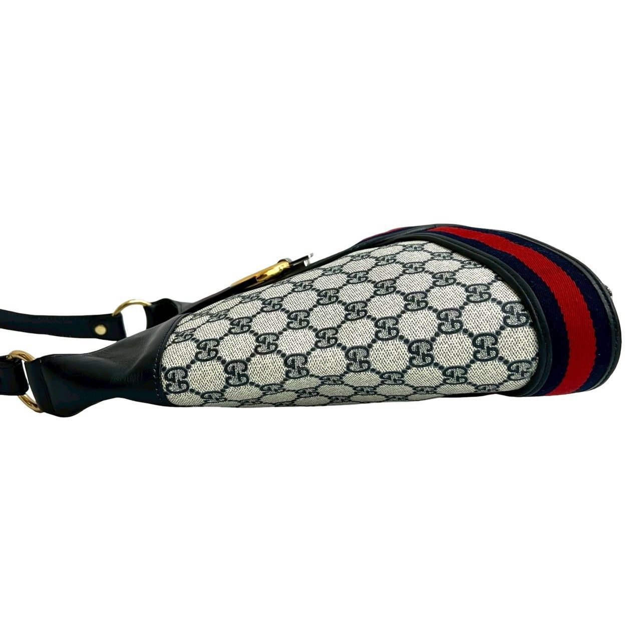 Gucci Gucci Gucci Old Gucci PVC Leather Shoulder Bag Leather Shoulder Bag DUTY FREE for USA Size ONE SIZE - 6 Thumbnail