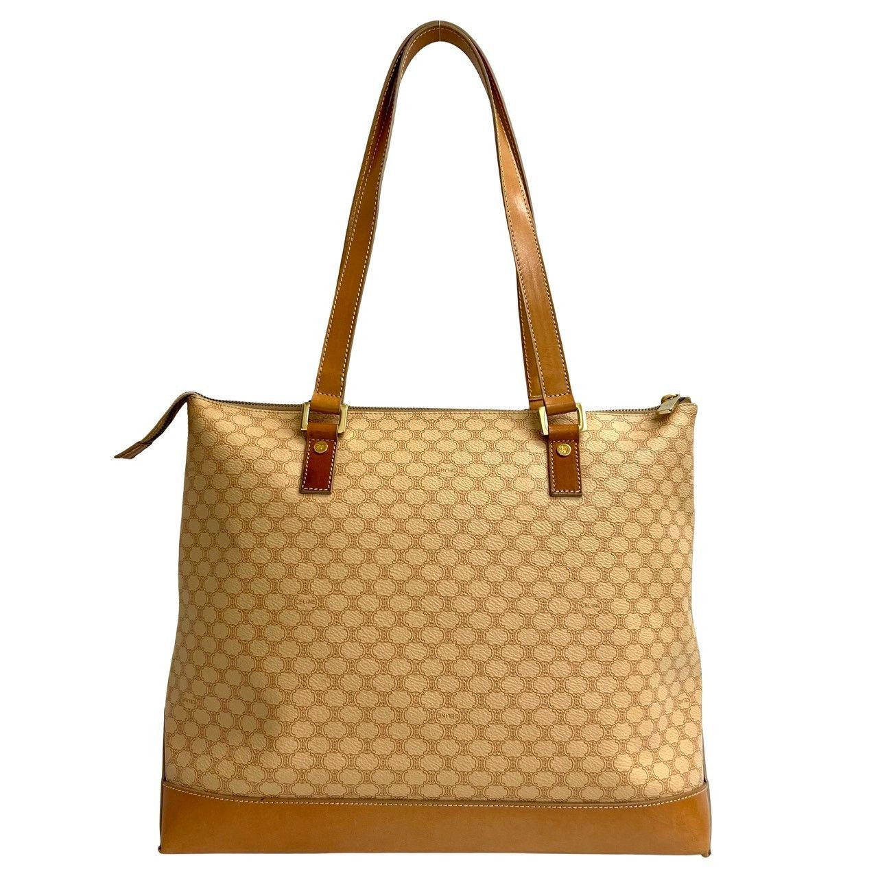 Celine Celine CELINE Macadam Blazon PVC Leather 2way Bag Plastic / Synthetic Tote Bag DUTY FREE for USA Size ONE SIZE - 4 Thumbnail