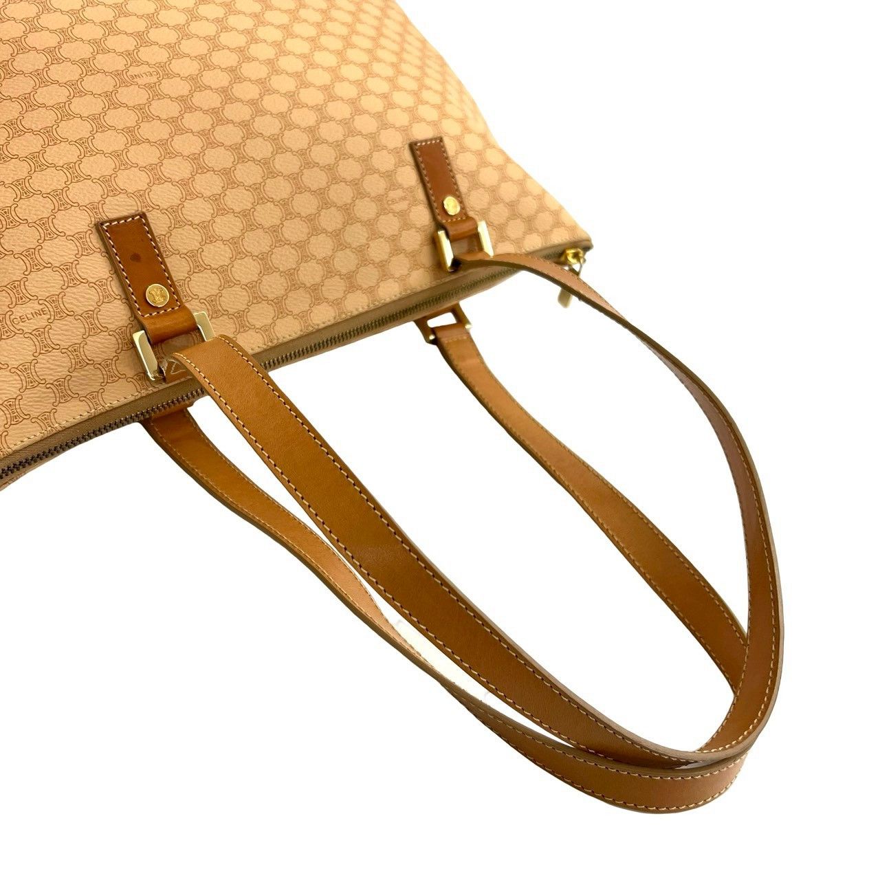 Celine Celine CELINE Macadam Blazon PVC Leather 2way Bag Plastic / Synthetic Tote Bag DUTY FREE for USA Size ONE SIZE - 5 Thumbnail