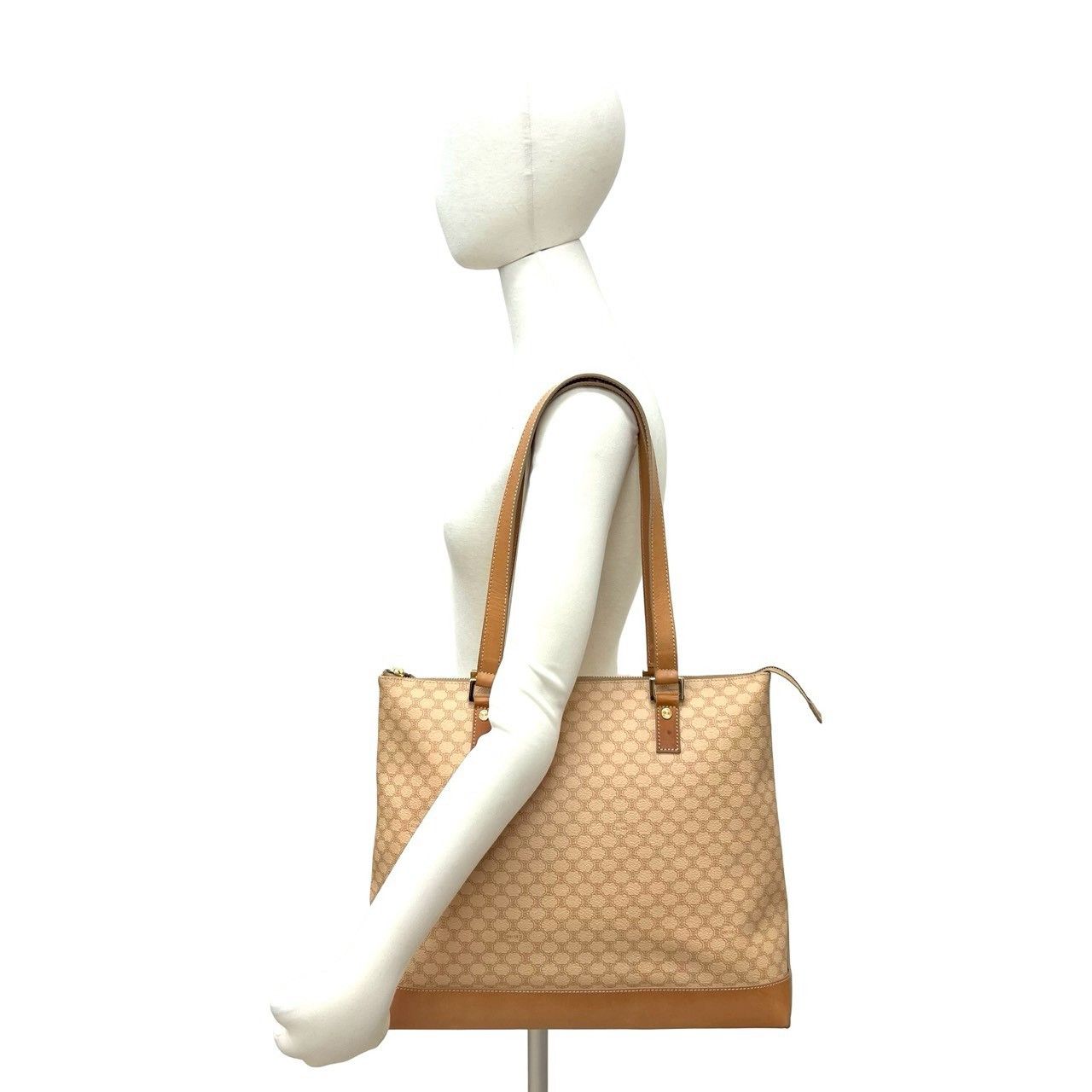 Celine Celine CELINE Macadam Blazon PVC Leather 2way Bag Plastic / Synthetic Tote Bag DUTY FREE for USA Size ONE SIZE - 3 Thumbnail