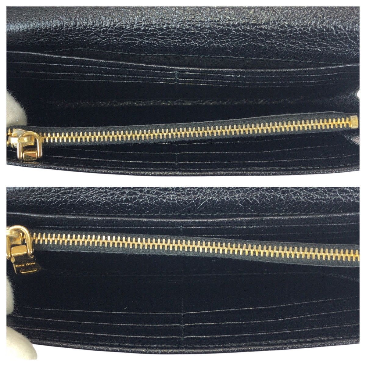 Miu Miu Miu Miu MIU MIU Leather Long Wallet Leather Long Wallet DUTY FREE for USA Size ONE SIZE - 8 Thumbnail