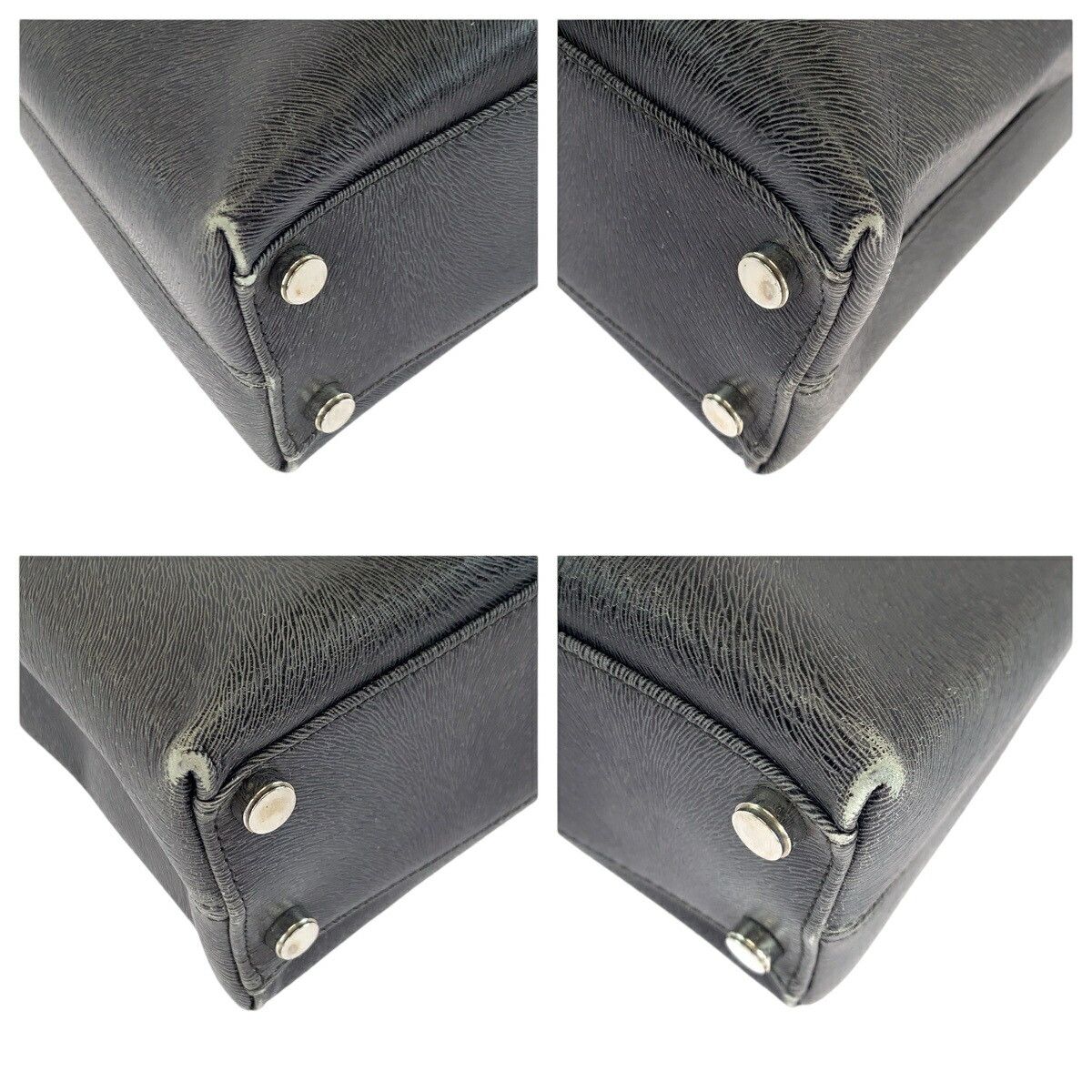 Salvatore Ferragamo Salvatore Ferragamo Salvatore Ferragamo Gancini Leather 2way Bag Leather Shoulder Bag BA21 8849 DUTY FREE for USA Size ONE SIZE - 3 Thumbnail