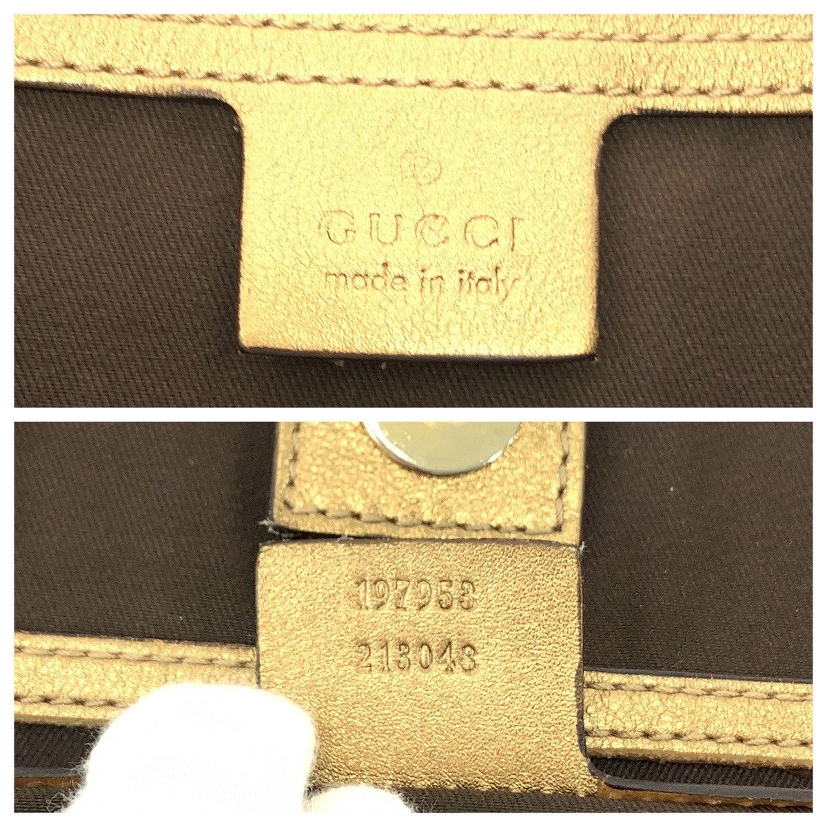 Gucci Gucci Gucci GG Crystal GG Supreme 2way tote bag Textile Shoulder Bag 197953 DUTY FREE for USA Size ONE SIZE - 4 Thumbnail