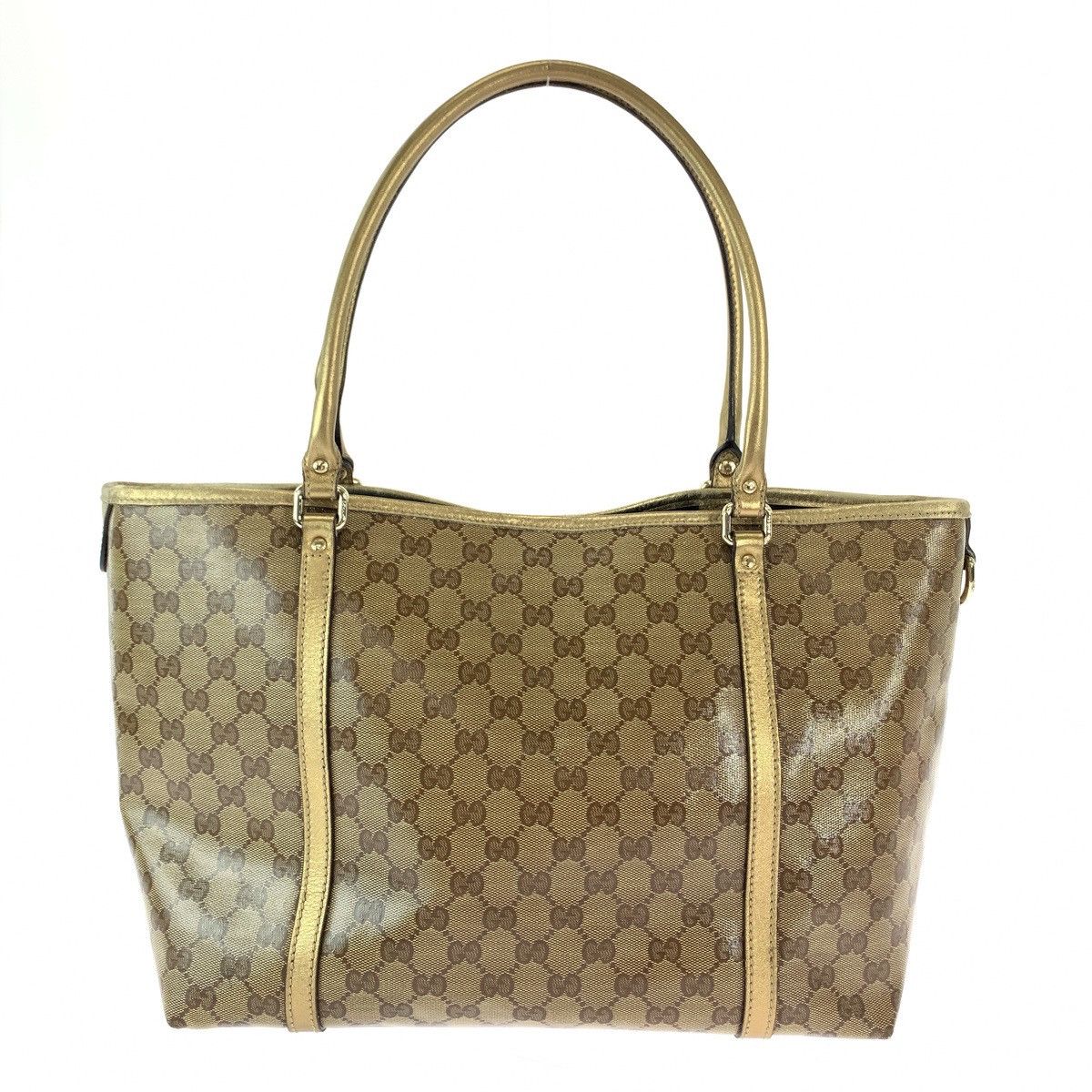 Gucci Gucci Gucci GG Crystal GG Supreme 2way tote bag Textile Shoulder Bag 197953 DUTY FREE for USA Size ONE SIZE - 2 Thumbnail