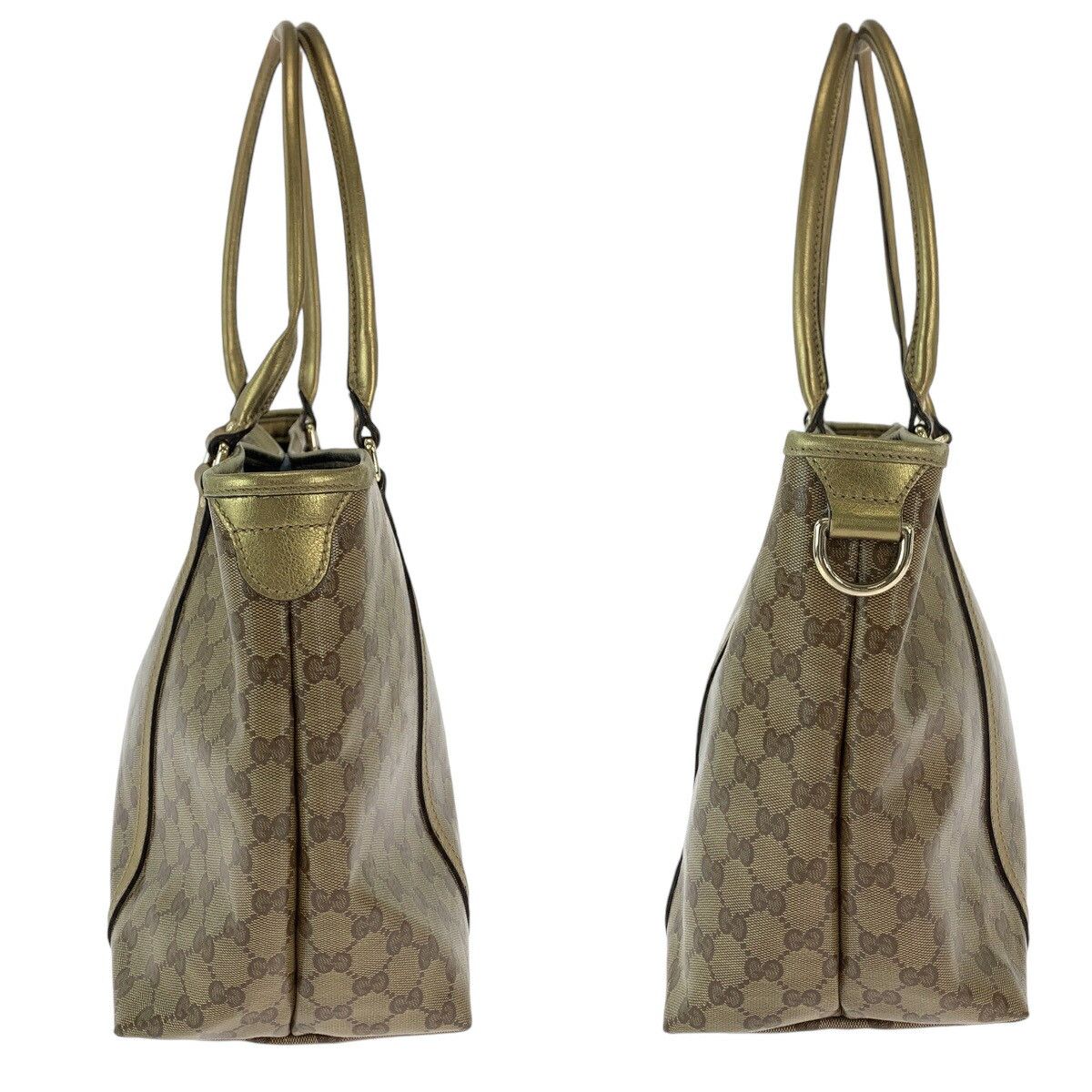 Gucci Gucci Gucci GG Crystal GG Supreme 2way tote bag Textile Shoulder Bag 197953 DUTY FREE for USA Size ONE SIZE - 8 Thumbnail