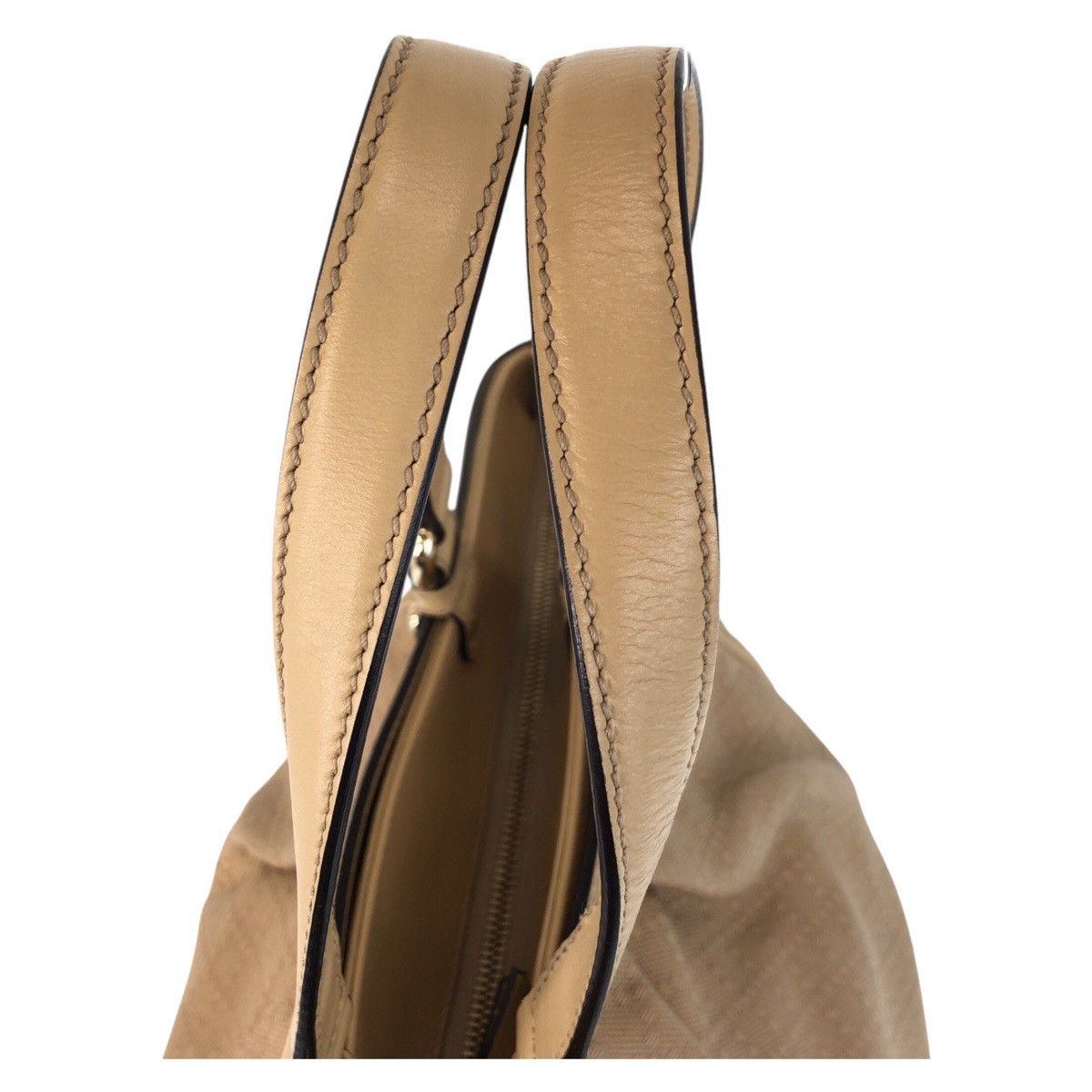 Gucci Gucci Gucci Diamante Bamboo Canvas/Leather 2way Shoulder Bag Leather Shoulder Bag 282312 DUTY FREE for USA Size ONE SIZE - 9 Thumbnail