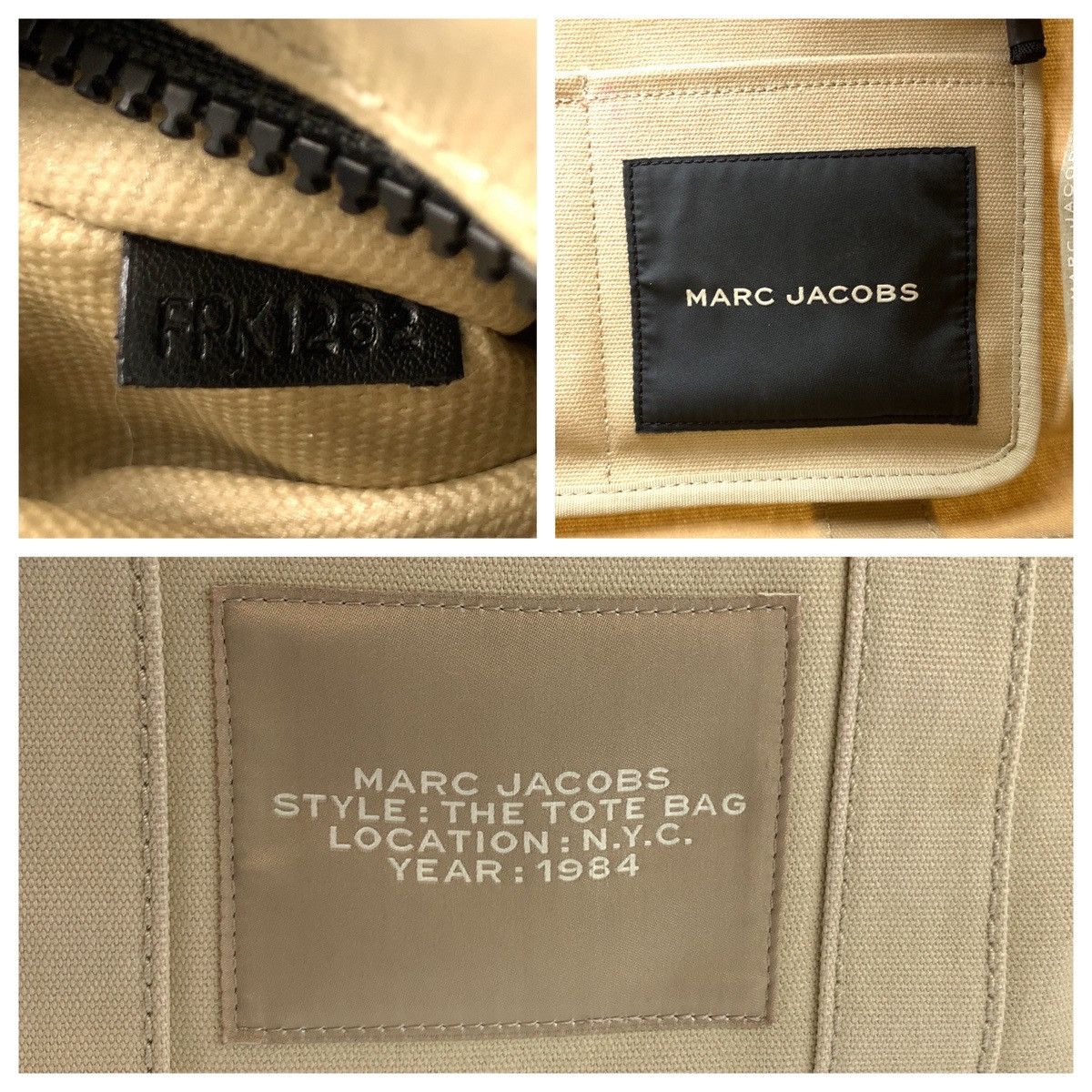 Marc Jacobs Marc Jacobs MARC JACOBS THE TOTE BAG Canvas 2way Bag Textile Shoulder Bag DUTY FREE for USA Size ONE SIZE - 4 Thumbnail