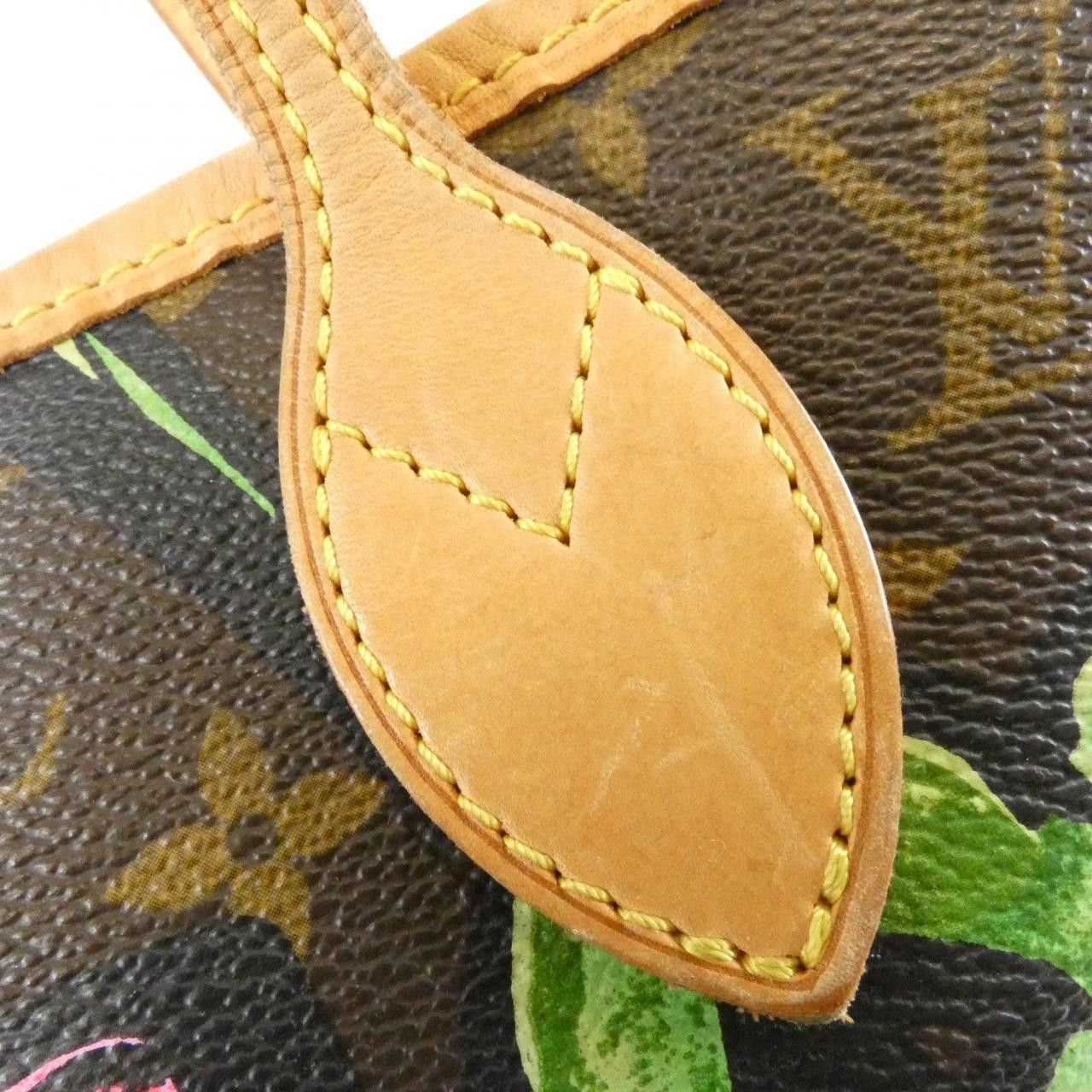 Louis Vuitton Louis Vuitton Louis Vuitton Monogram Roses Neverfull Bag Textile Tote Bag M48613 DUTY FREE for USA Size ONE SIZE - 6 Thumbnail
