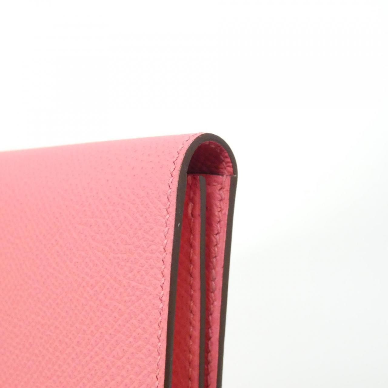 Hermes Hermes Hermès Béarn Soufflet Epsom Long Wallet Leather Long Wallet DUTY FREE for USA Size ONE SIZE - 3 Thumbnail