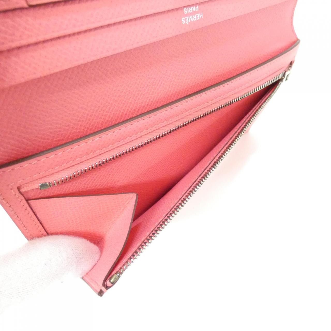 Hermes Hermes Hermès Béarn Soufflet Epsom Long Wallet Leather Long Wallet DUTY FREE for USA Size ONE SIZE - 6 Thumbnail