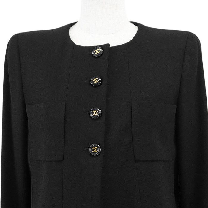 Chanel Chanel Chanel Wool Set Up Textile Suits P95 P05179 DUTY FREE for USA Size ONE SIZE - 2 Thumbnail