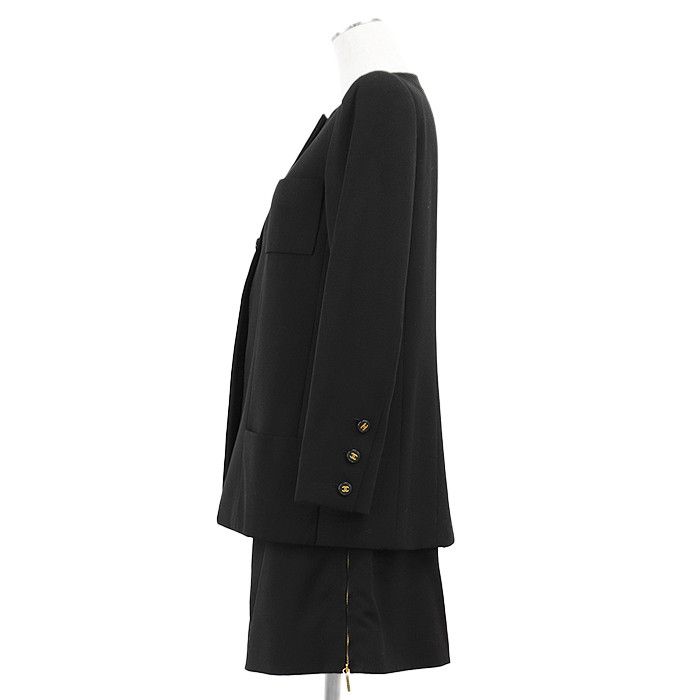 Chanel Chanel Chanel Wool Set Up Textile Suits P95 P05179 DUTY FREE for USA Size ONE SIZE - 14 Thumbnail