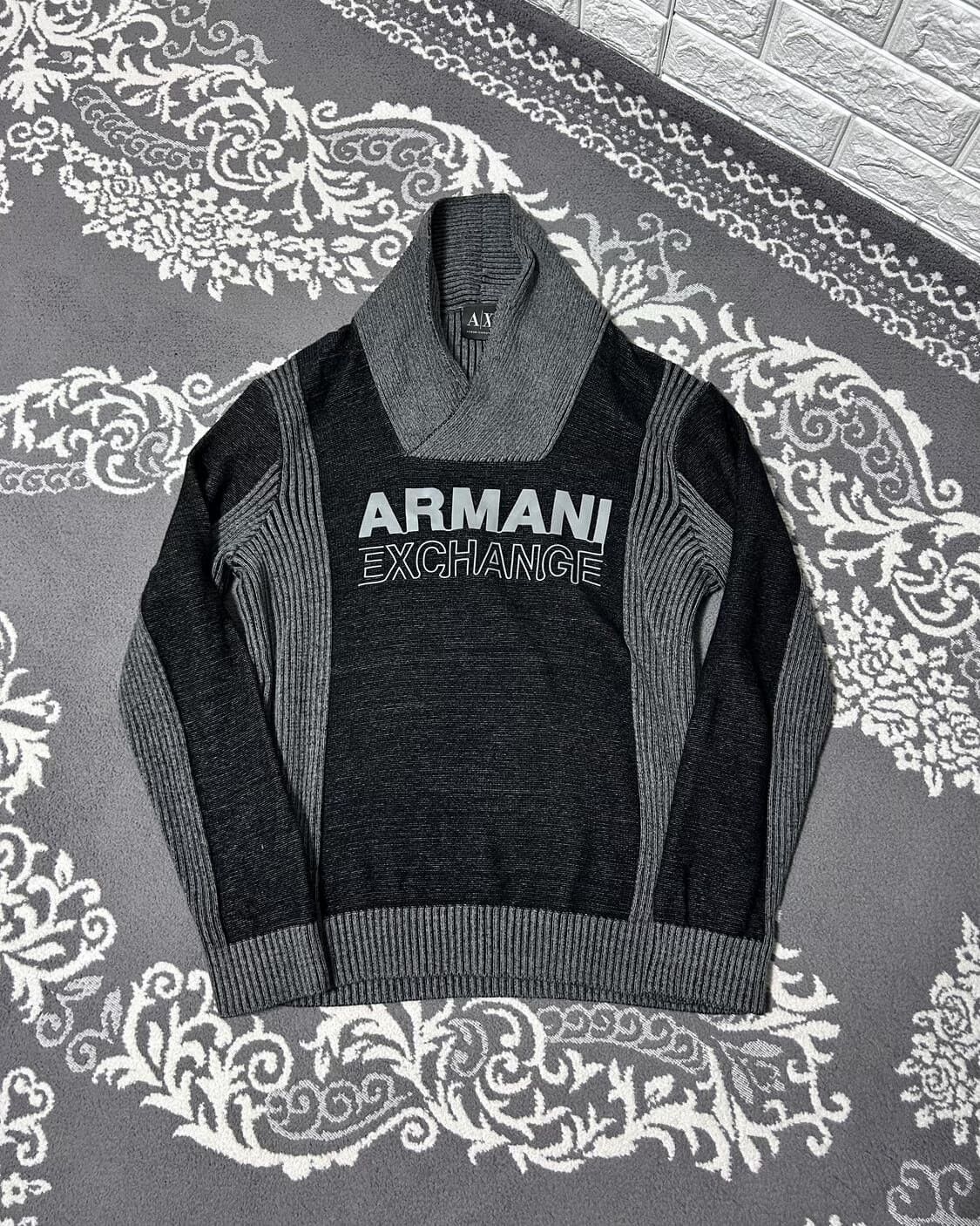 Armani Armani Exchange Vintage Knit Sweater Size US M / EU 48-50 / 2 - 2 Thumbnail