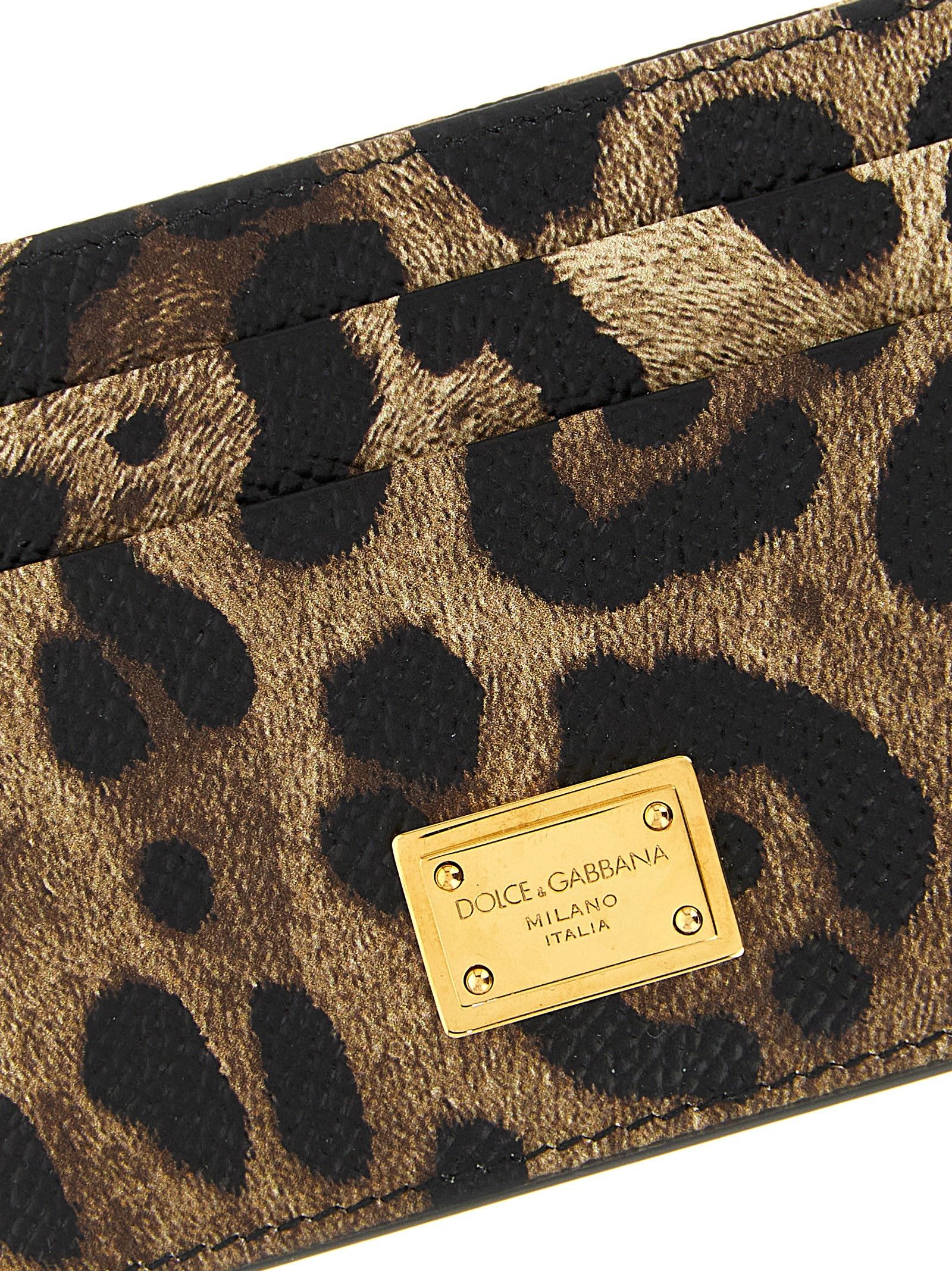 Dolce & Gabbana Animal print card holder Size ONE SIZE - 3 Thumbnail