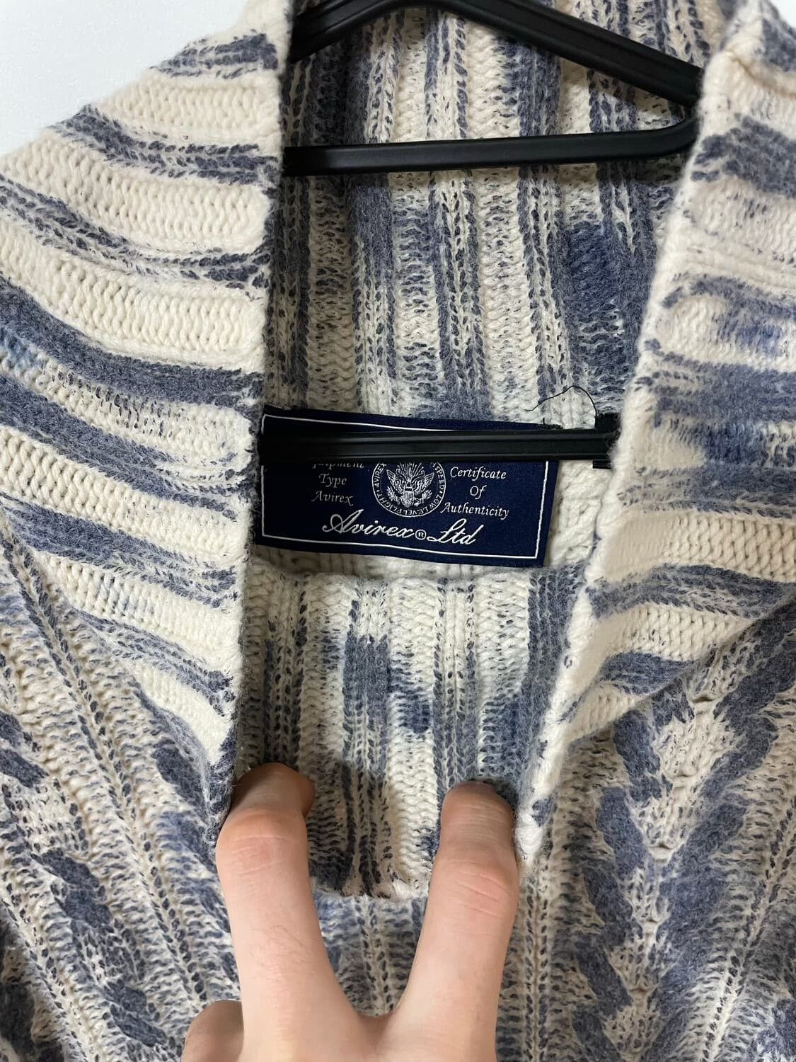 Avirex Vintage Cable Knit Sweater