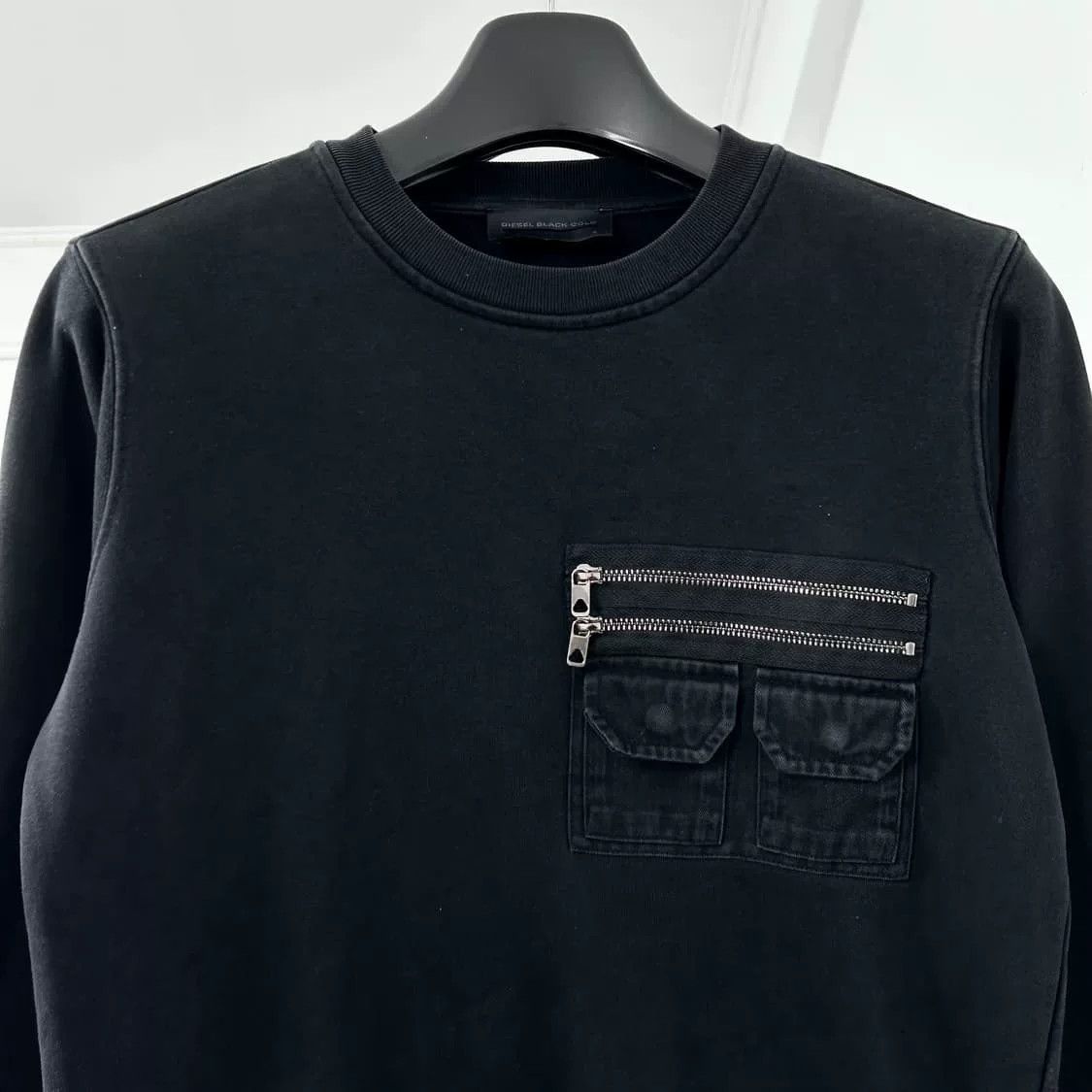 Diesel Black Gold Diesel Vintage Cargo Sweatshirt Size US M / EU 48-50 / 2 - 2 Thumbnail