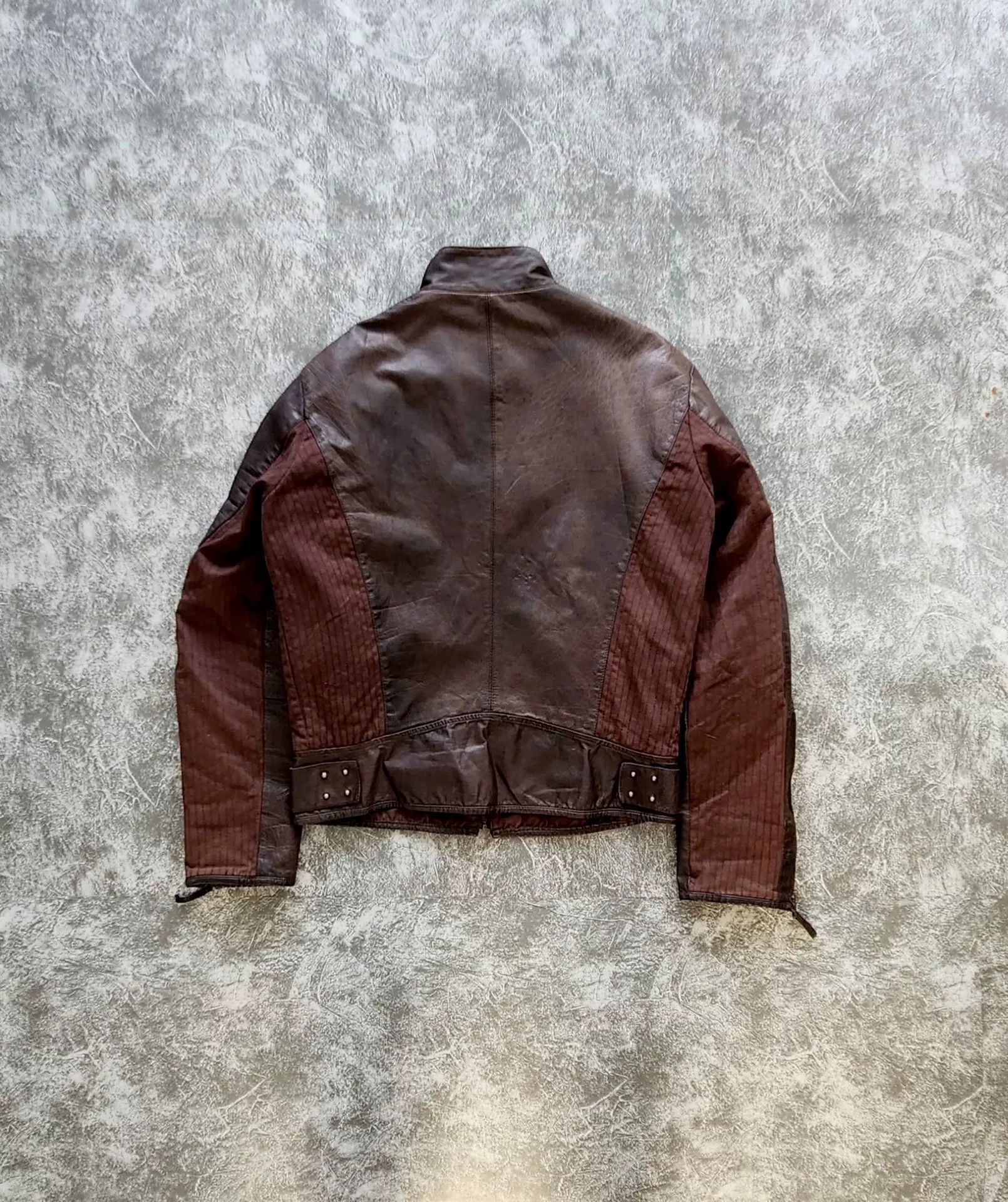 Dirk Bikkembergs Dirk Bikkembergs Bomber Leather Jacket Size US M / EU 48-50 / 2 - 5 Thumbnail