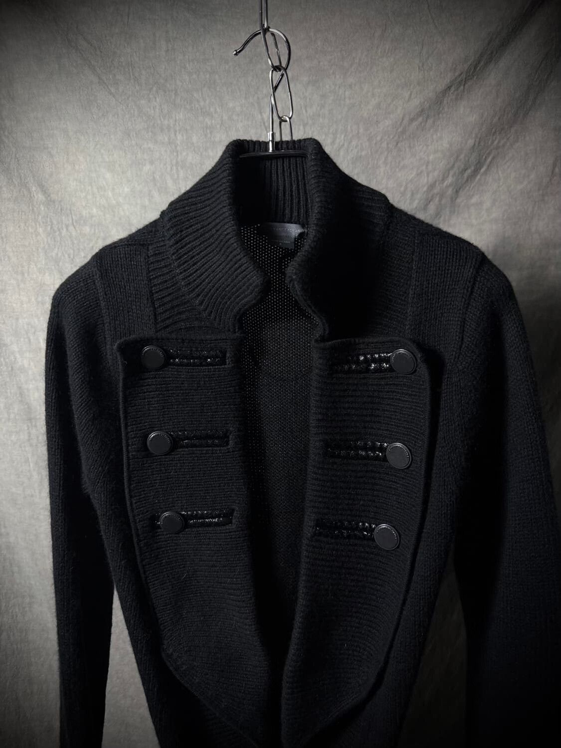Armani Armani Vintage Knit Coat Size US M / EU 48-50 / 2 - 2 Thumbnail