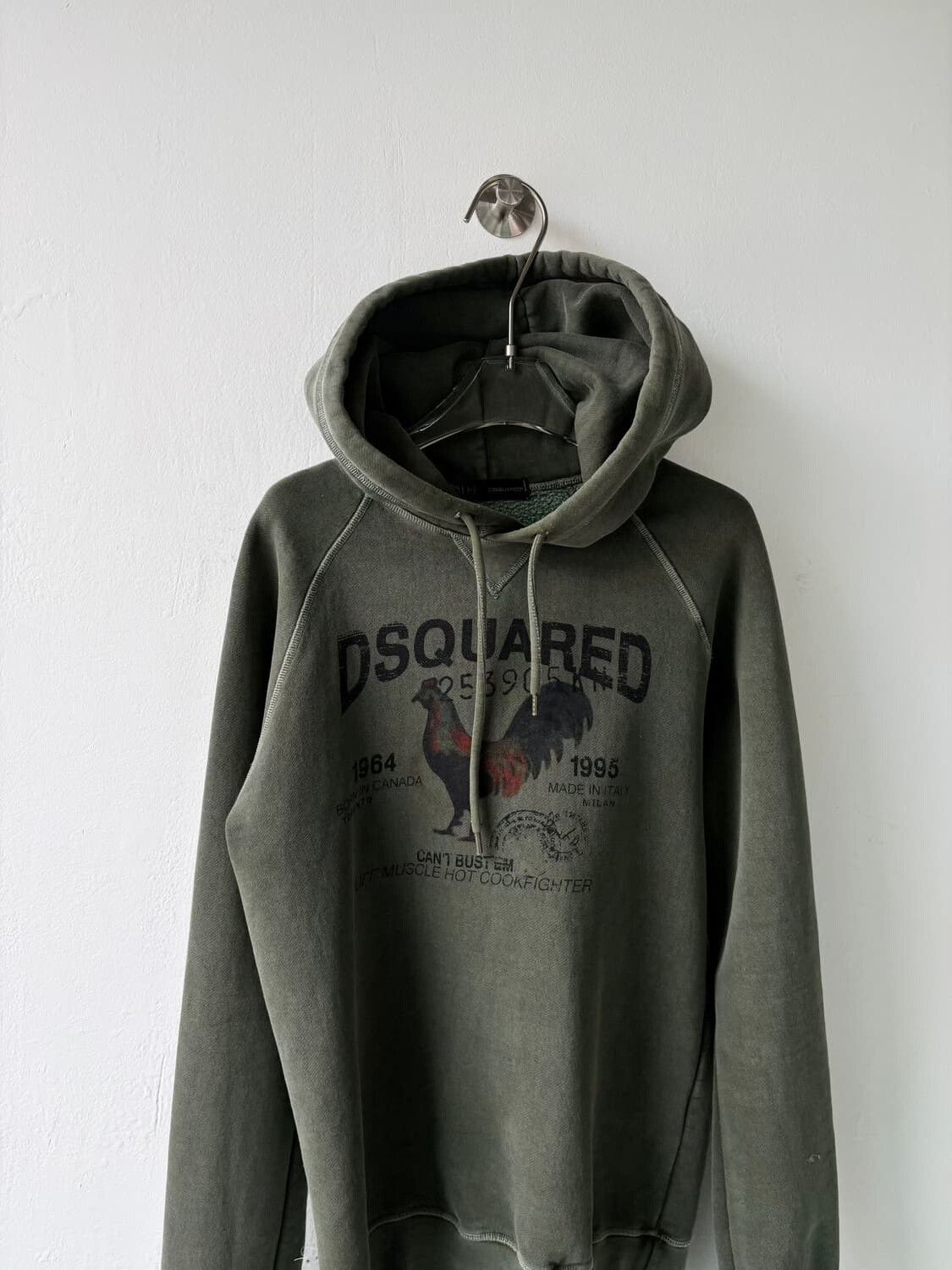 Dsquared2 DSquared Vintage Graffiti Hoodie Size US M / EU 48-50 / 2 - 3 Thumbnail