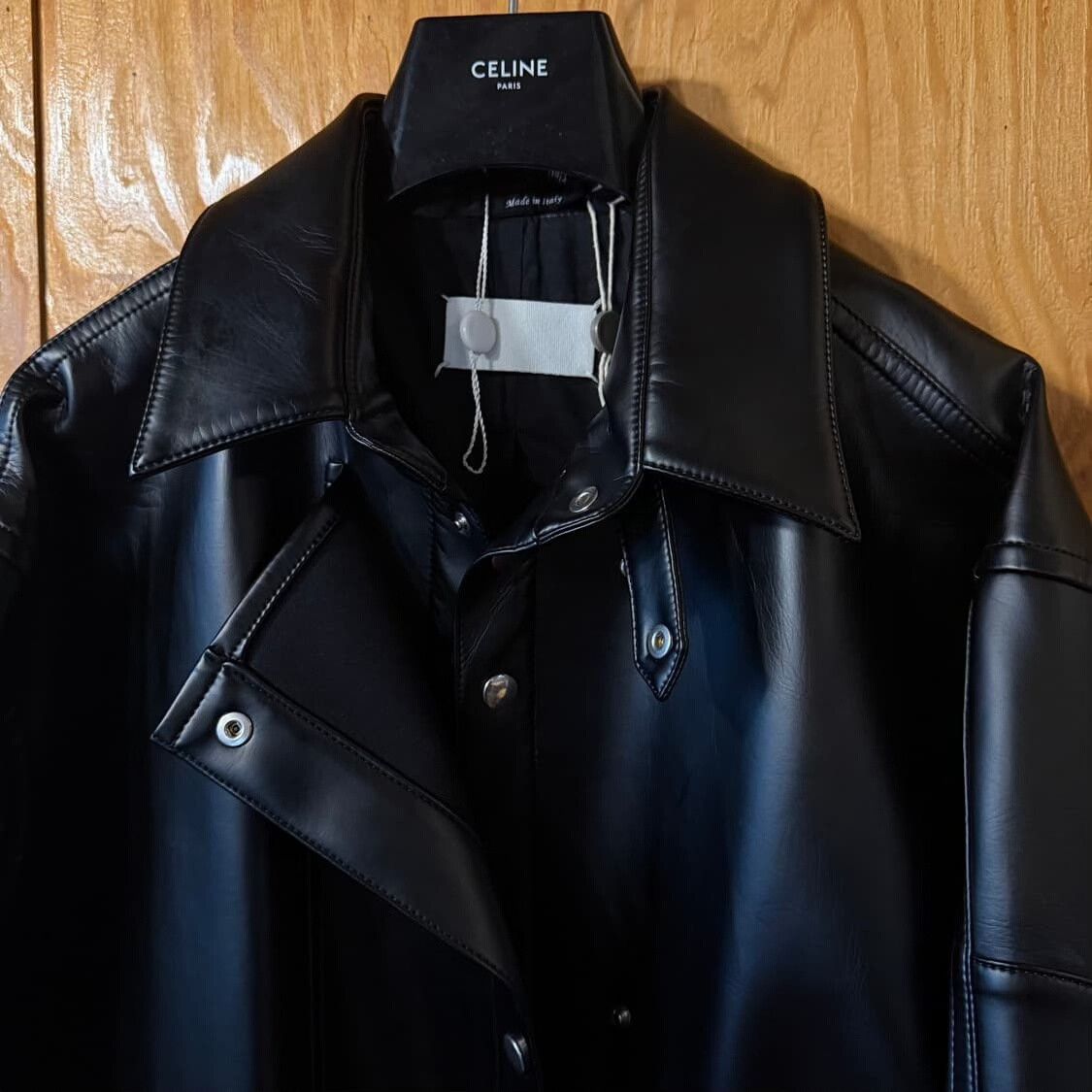 Maison Margiela Maison Margiela Leather Coat Size US M / EU 48-50 / 2 - 2 Thumbnail