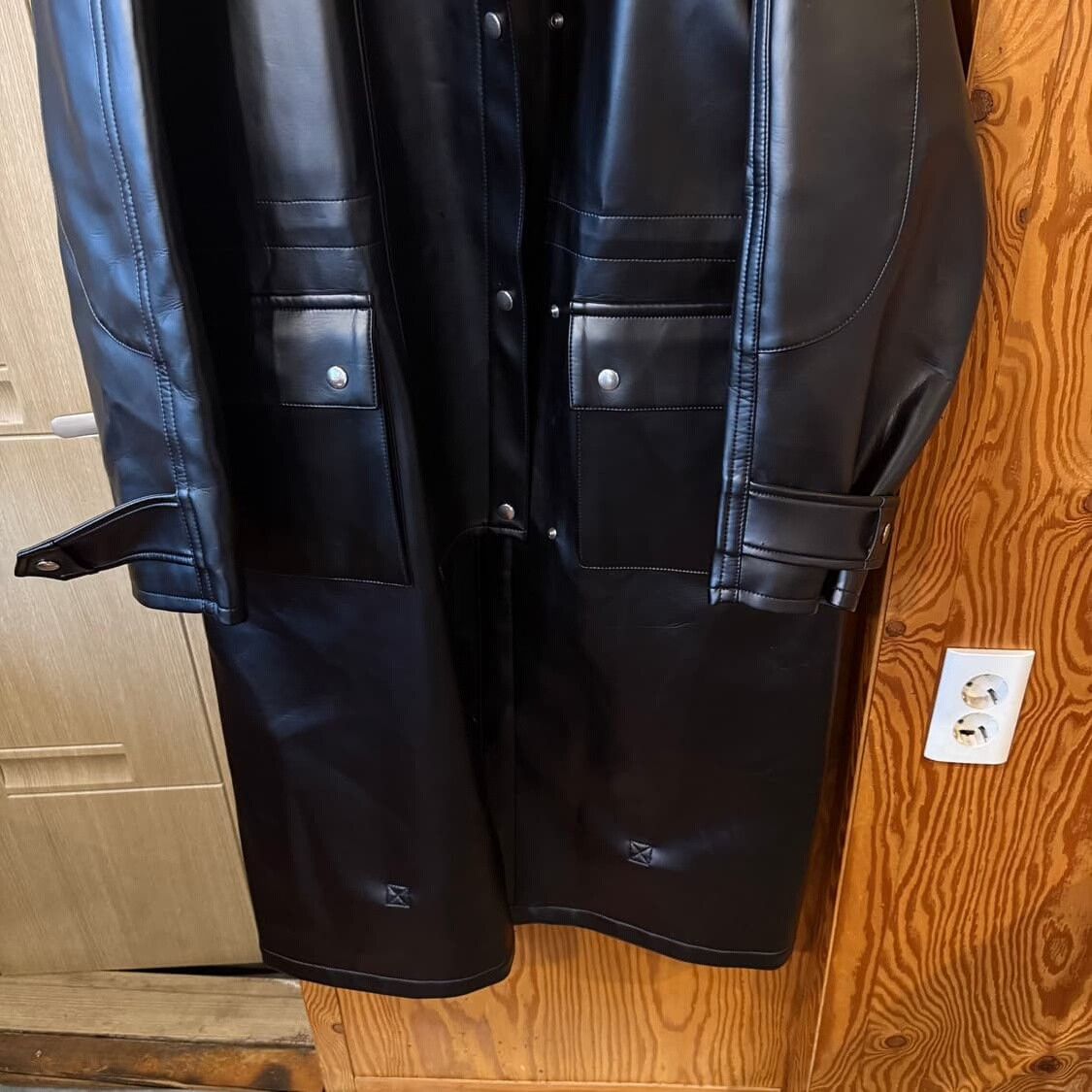 Maison Margiela Maison Margiela Leather Coat Size US M / EU 48-50 / 2 - 3 Thumbnail