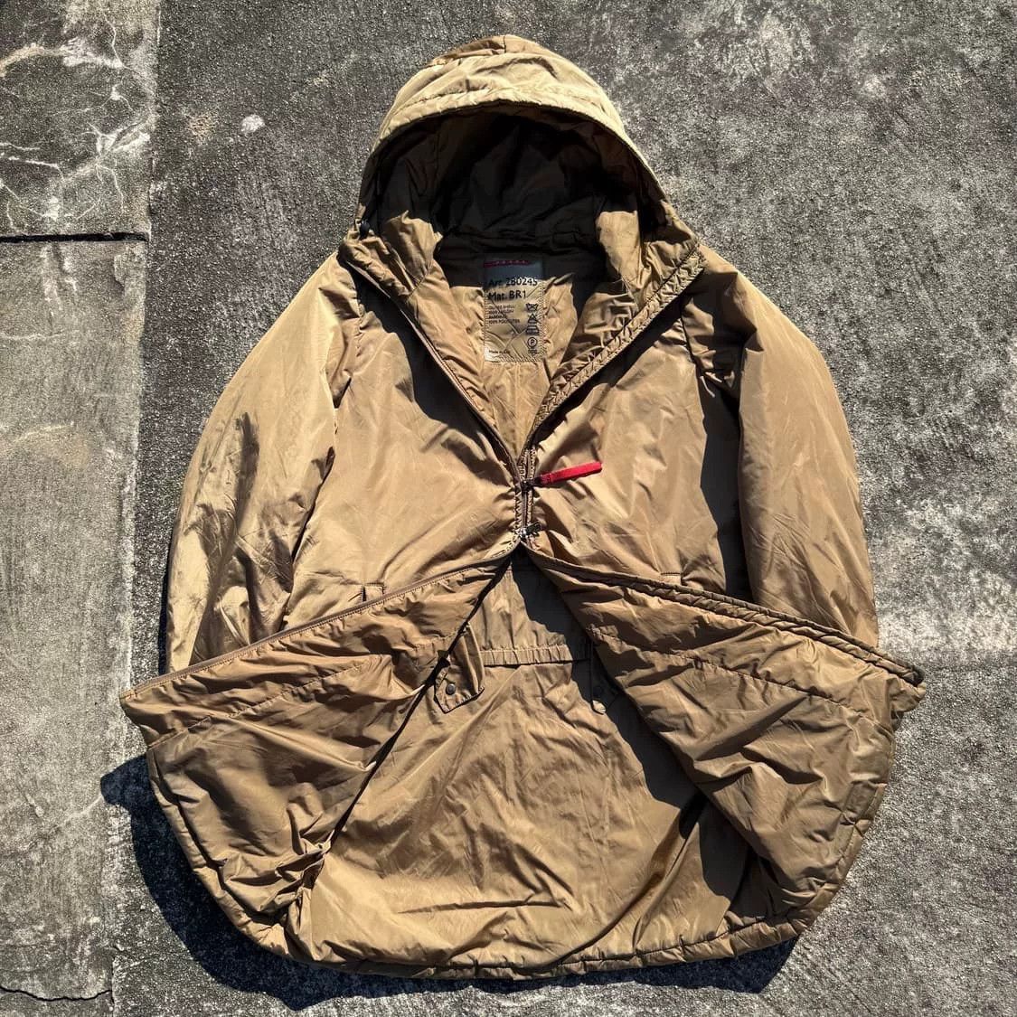 Prada Prada Sport Vintage Cotton Coat Size US M / EU 48-50 / 2 - 2 Thumbnail