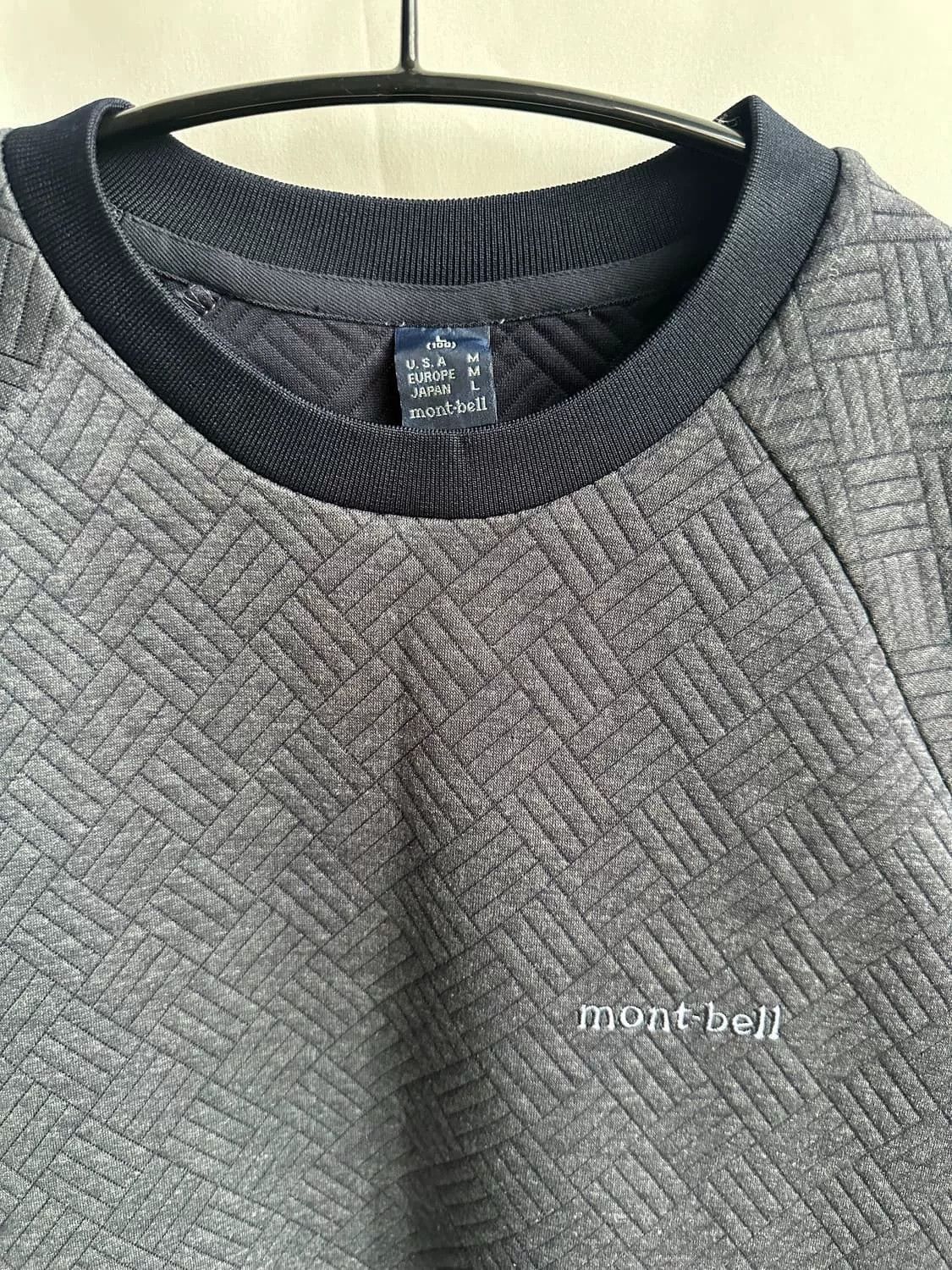 Montbell Montbell Vintage Ribbed Sweatshirt Size US M / EU 48-50 / 2 - 2 Thumbnail