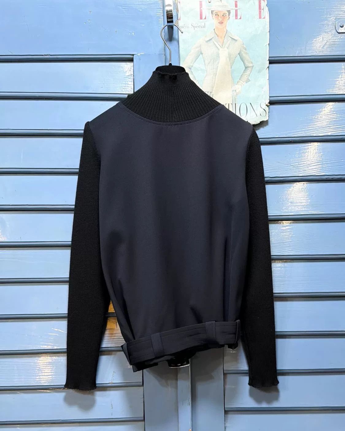 Yohji Yamamoto Yohji Yamamoto Vintage Belted Jacket Size US M / EU 48-50 / 2 - 4 Thumbnail