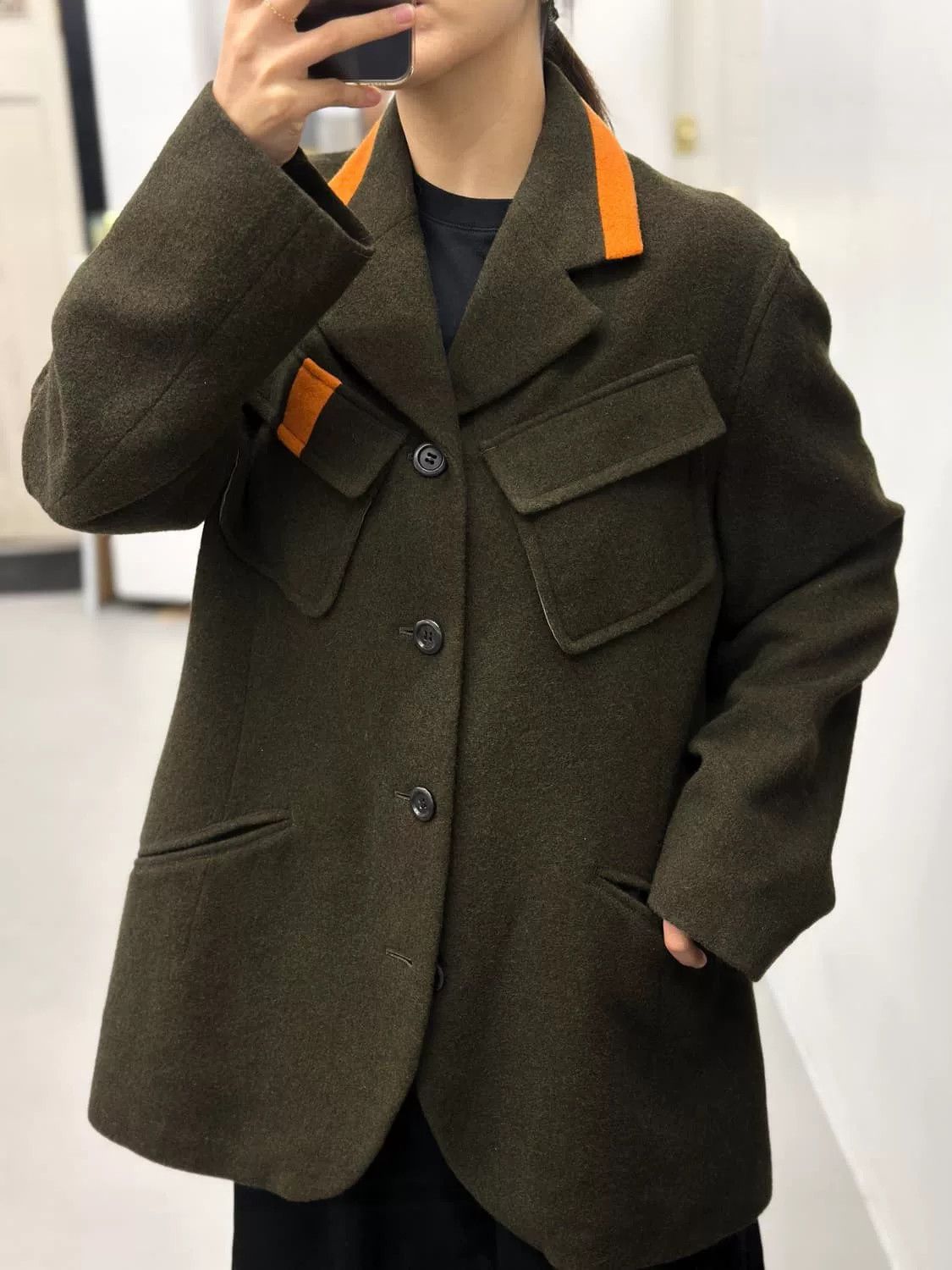 Issey Miyake Issey Miyake Vintage Wool Cargo Coat Size US M / EU 48-50 / 2 - 3 Thumbnail