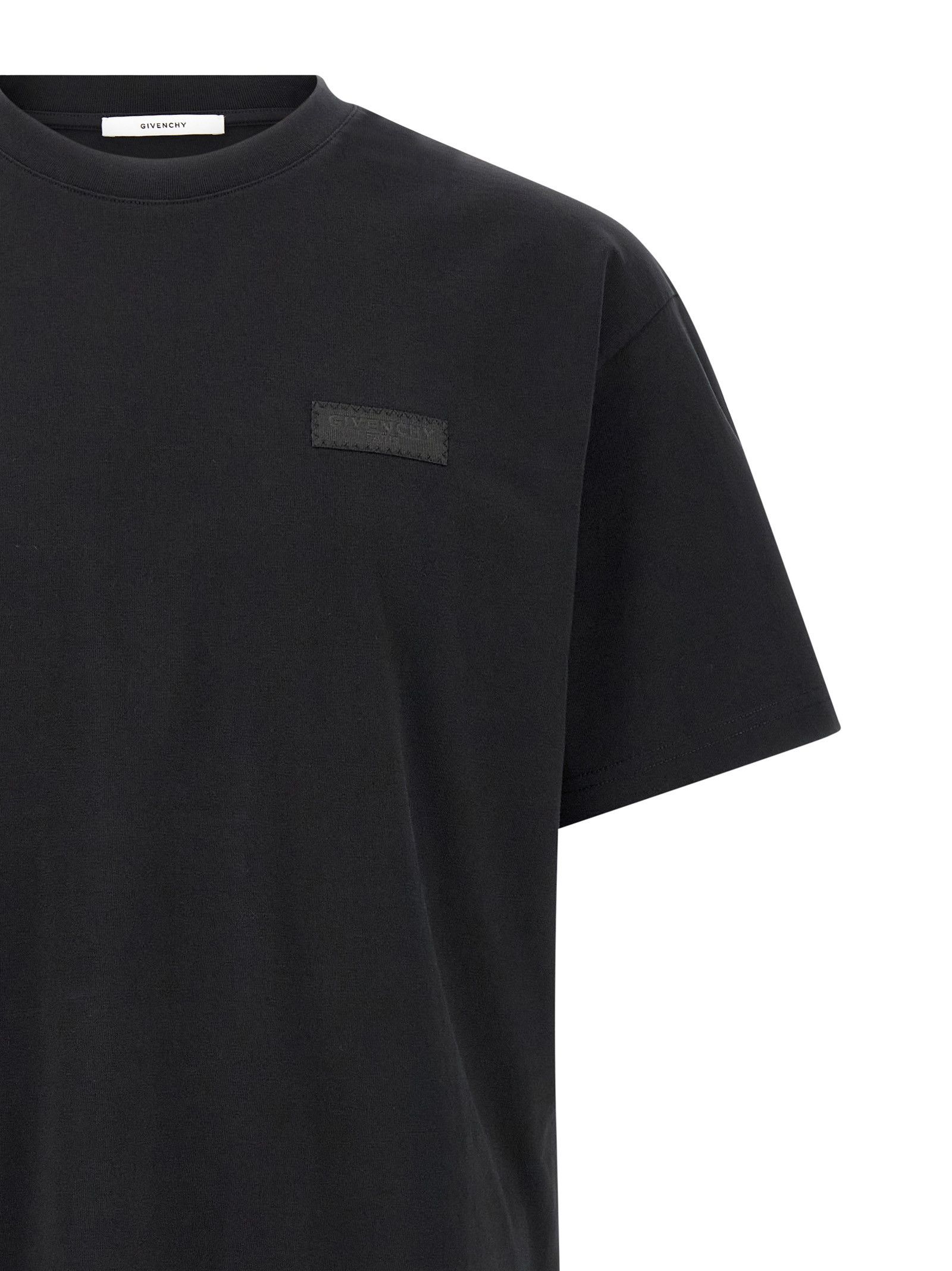 Givenchy 'Givenchy Paris' grosgrain t-shirt Size US L / EU 52-54 / 3 - 3 Thumbnail