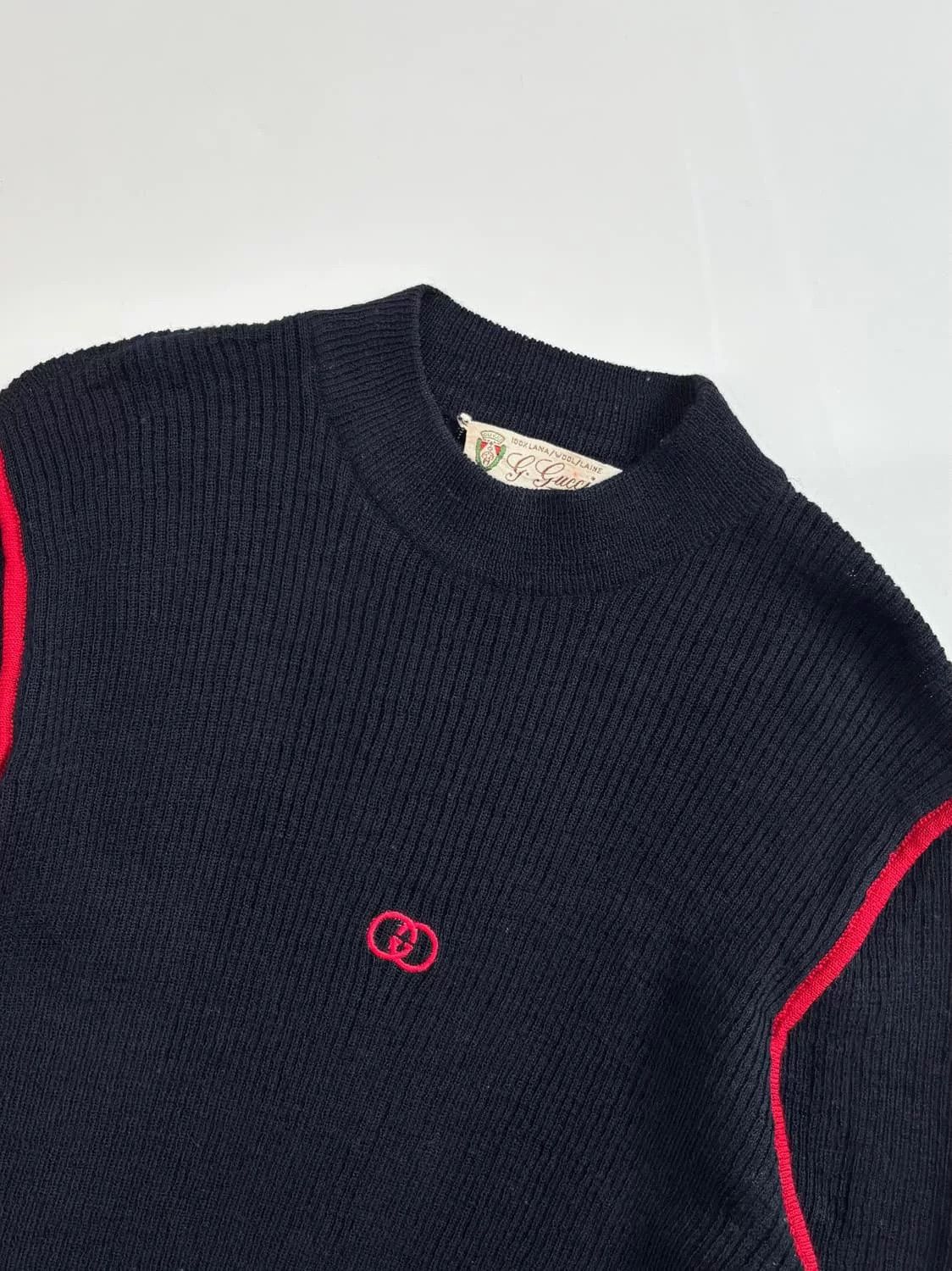 Gucci Gucci Vintage Wool Knit Sweater Size M / US 6-8 / IT 42-44 - 3 Thumbnail
