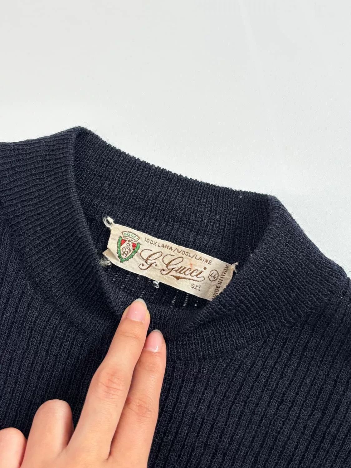 Gucci Gucci Vintage Wool Knit Sweater Size M / US 6-8 / IT 42-44 - 6 Thumbnail