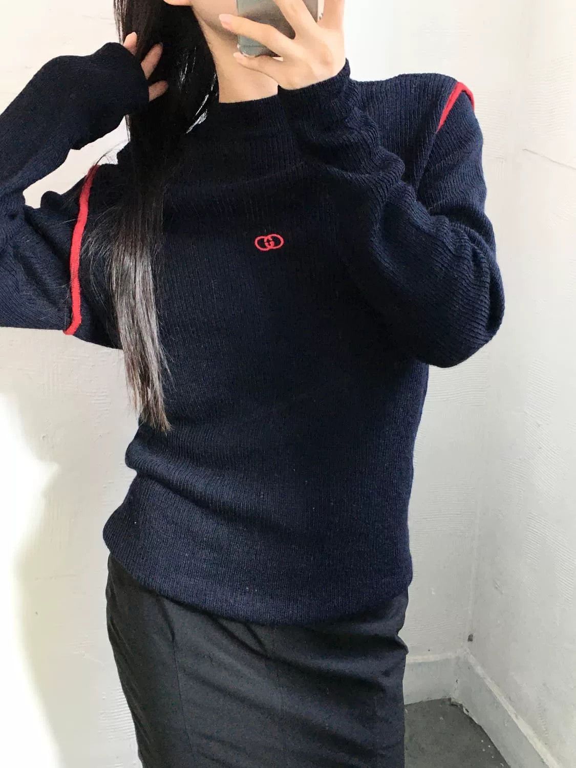 Gucci Gucci Vintage Wool Knit Sweater Size M / US 6-8 / IT 42-44 - 2 Thumbnail
