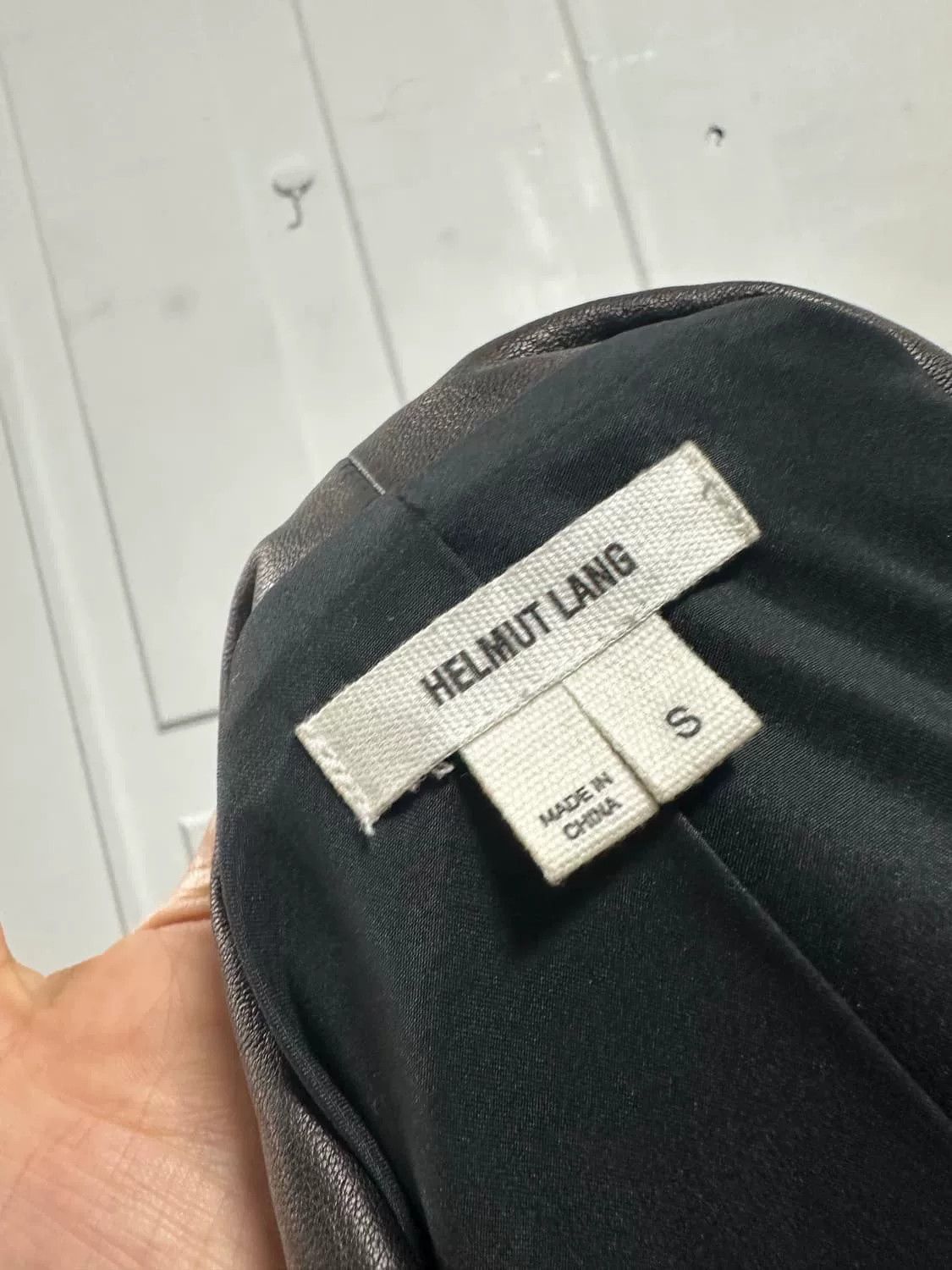 Helmut Lang Helmut Lang Vintage Leather Jacket Size US M / EU 48-50 / 2 - 3 Thumbnail