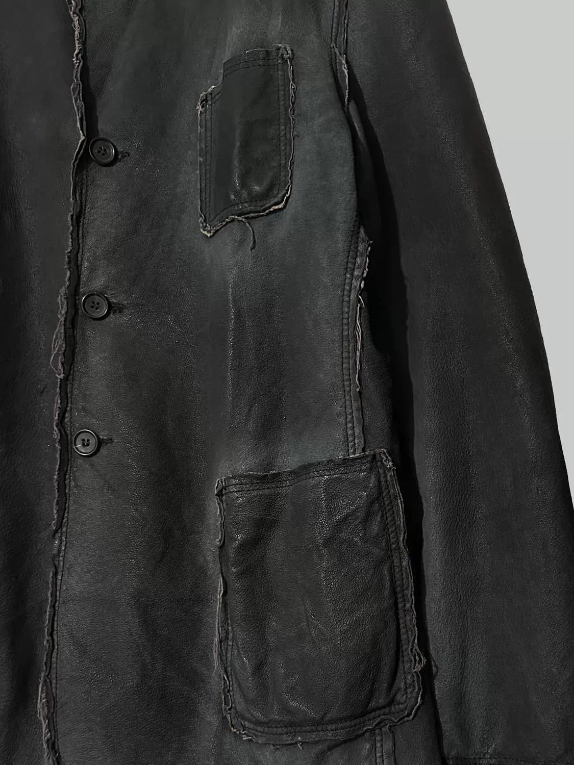 Comme des Garcons Comme des Garcons Vintage Leather Jacket Size US M / EU 48-50 / 2 - 3 Thumbnail