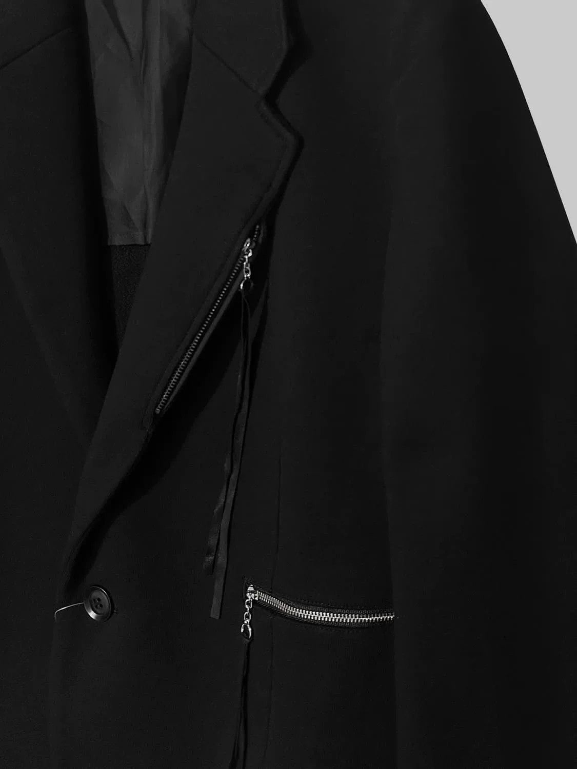 Yohji Yamamoto Yohji Yamamoto Vintage Manhattan Coat Size US M / EU 48-50 / 2 - 2 Thumbnail