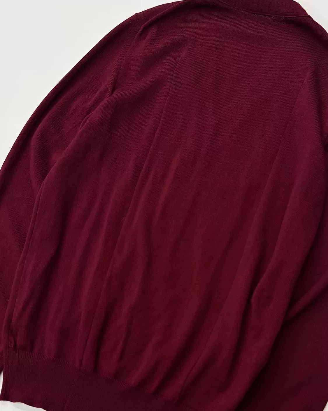 Miu Miu Miu Miu Vintage Bordeaux Red Knit Size S / US 4 / IT 40 - 5 Thumbnail