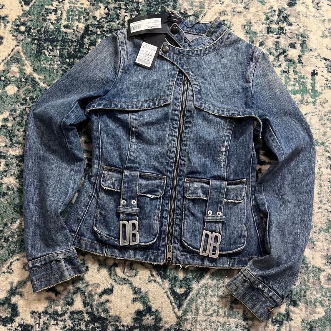 Dirk Bikkembergs Dirk Bikkembergs Vintage Denim Jacket Size US M / EU 48-50 / 2 - 2 Thumbnail